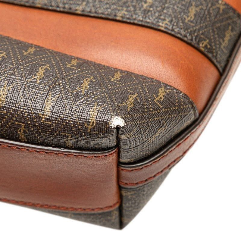 Saint Laurent Paris Saint Laurent Le Monogram Toy Shopping Tote Brown Size ONE SIZE - 6 Thumbnail
