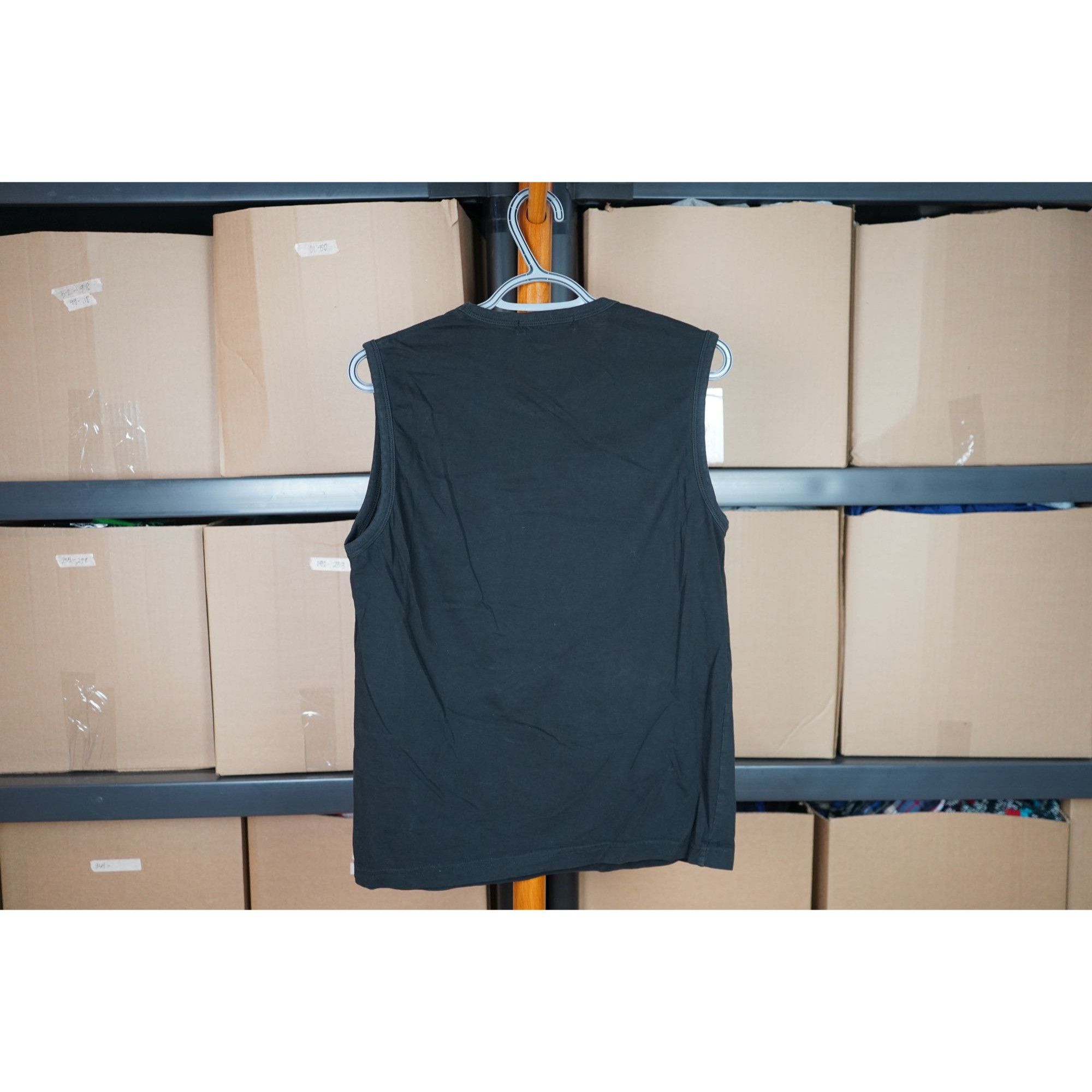 Vintage 90s Moda Basics Surf Black Sleeveless Top Women's M #403 Size M / US 6-8 / IT 42-44 - 2 Thumbnail