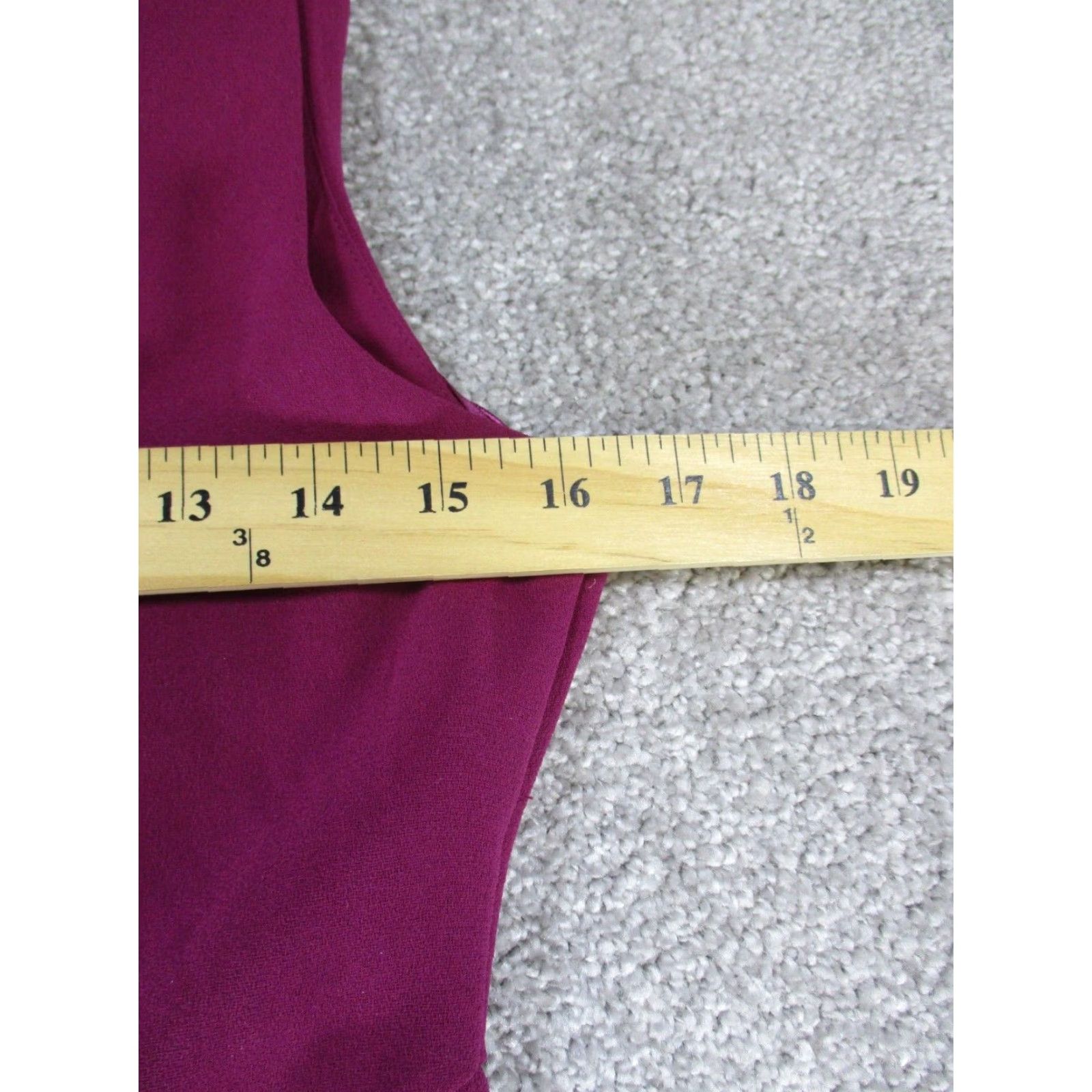 Reiss VINTAGE Reiss Dress Womens 8 Purple Marianne Wrap Front Mini New Size M / US 6-8 / IT 42-44 - 7 Thumbnail