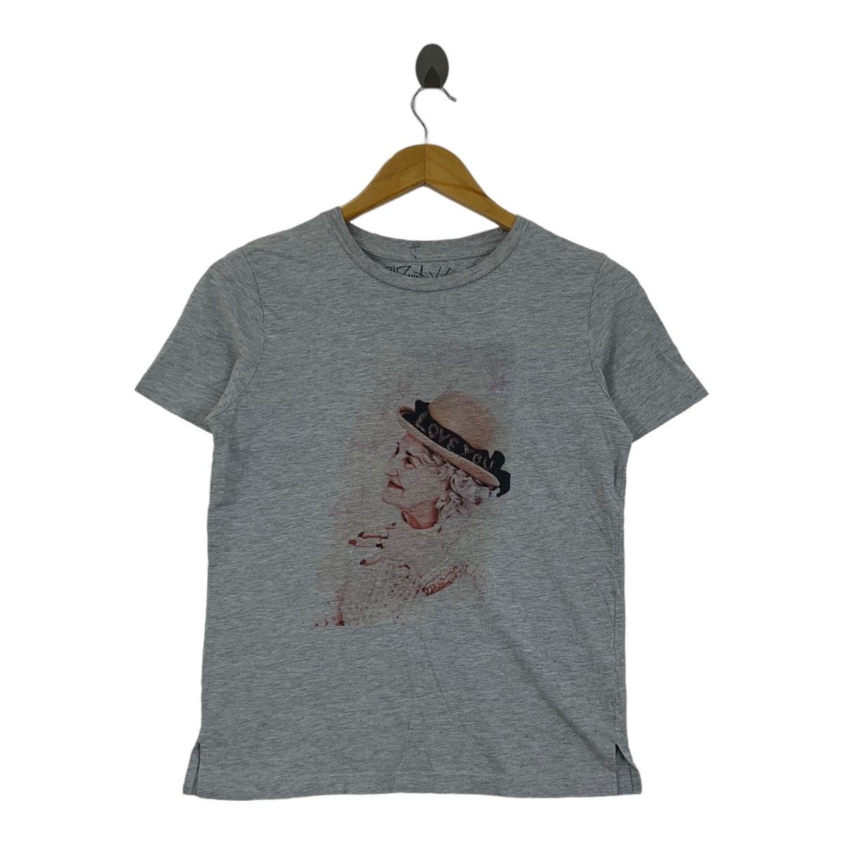 Vintage PHOTOFOLIO GU x 217 NINA Collaboration Tee Shirt Top Life Size XS / US 0-2 / IT 36-38 - 1 Thumbnail
