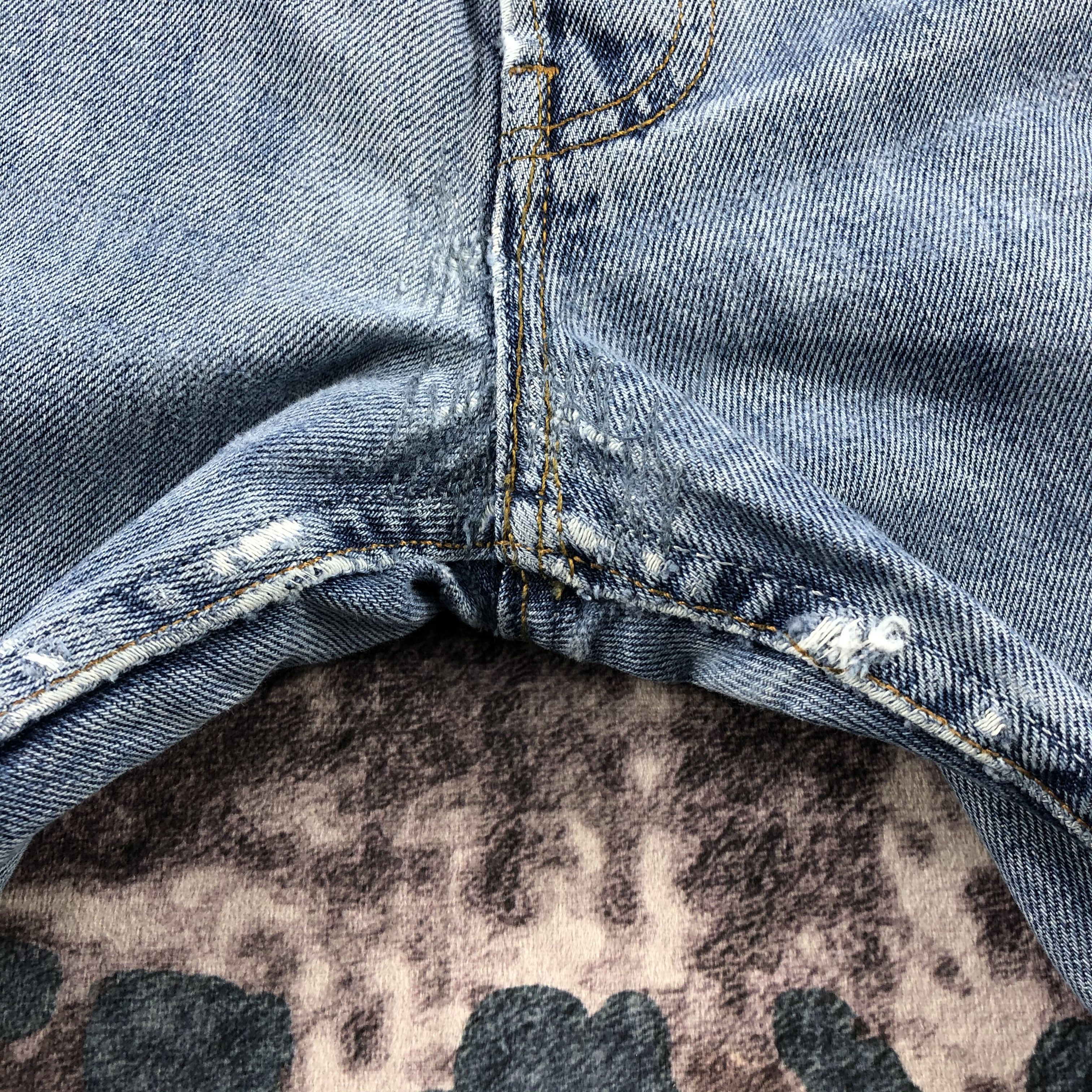 Levi's Vintage 90s Blue Wash Levis 501 Jeans-JM2376 Size US 36 / EU 52 - 9 Thumbnail