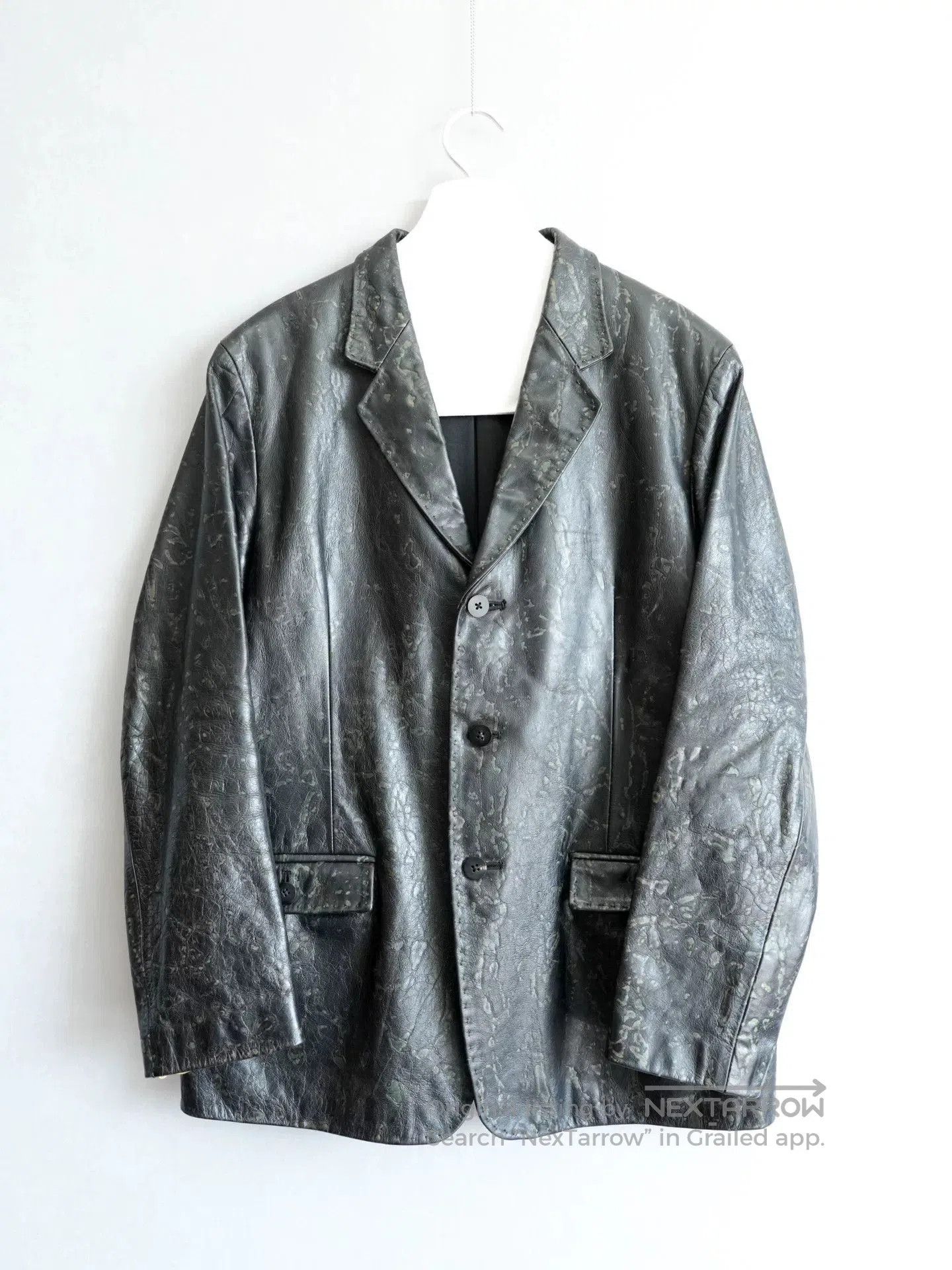 Yohji Yamamoto yohji yamamoto limited edition patterned leather jacket. Size US M / EU 48-50 / 2 - 1 Thumbnail
