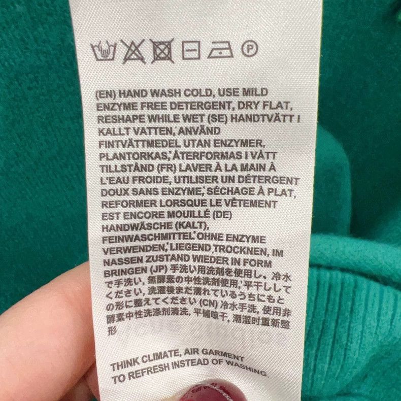 Acne Studios acne studiosGreen sweater 2503-Nextarrow Size US XS / EU 42 / 0 - 5 Thumbnail