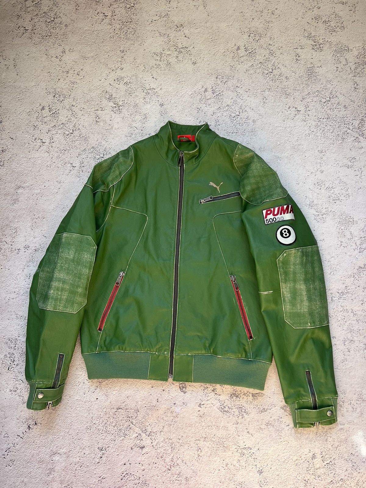 Hysteric Glamour × If Six Was Nine × Puma RARE Archival Puma Leather Jacket motorcycle y2k style Size US L / EU 52-54 / 3 - 5 Thumbnail