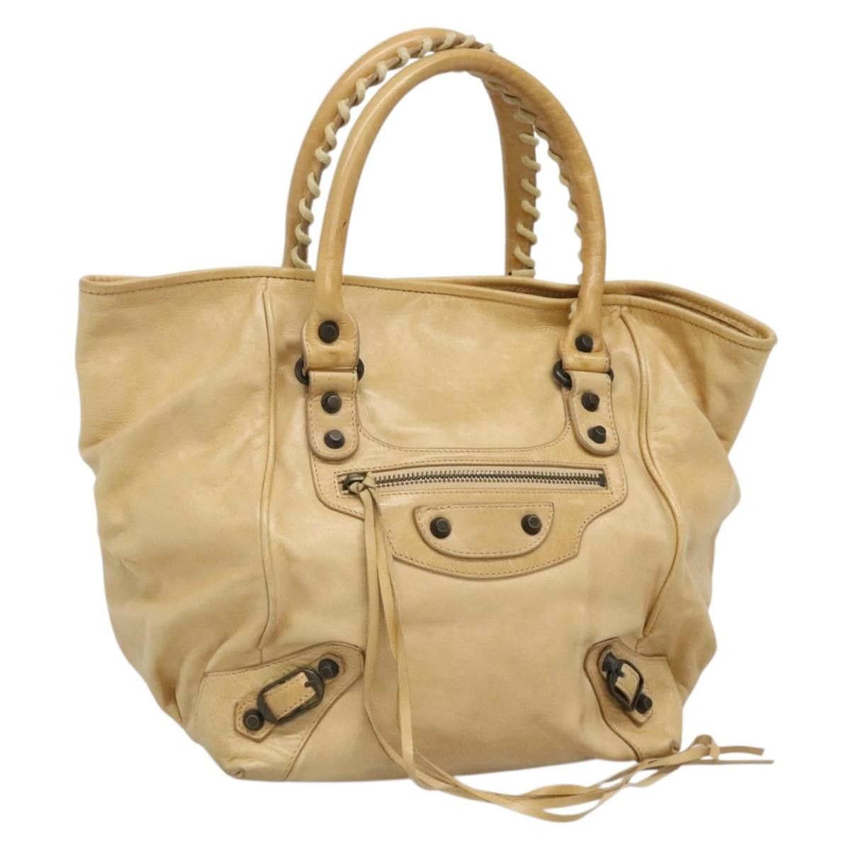 Balenciaga Balenciaga Classic Studs Sunday Tote Leather Size ONE SIZE - 1 Thumbnail