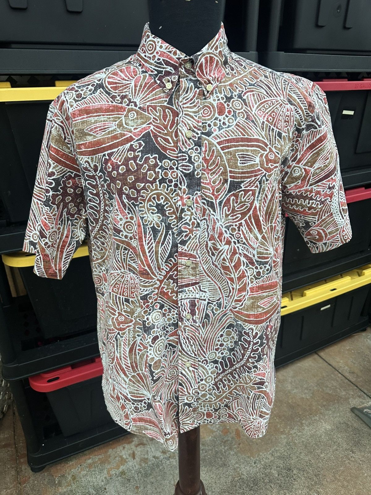 Reyn Spooner Reyn Spooner Classic Multicolored Hawaiian Print Men's L Size US L / EU 52-54 / 3 - 1 Thumbnail