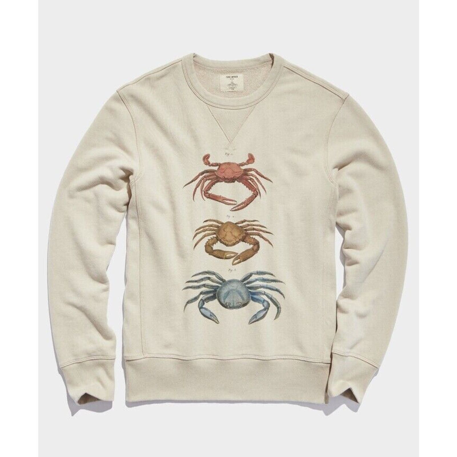 Todd Snyder Todd Snyder x John Derian Crab Print Sweatshirt Size US XL / EU 56 / 4 - 1 Thumbnail