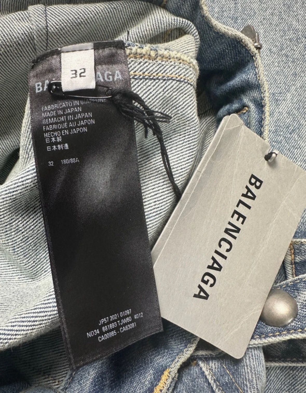 Balenciaga Balenciaga SS22 Raver denim 32 Size US 32 / EU 48 - 7 Thumbnail
