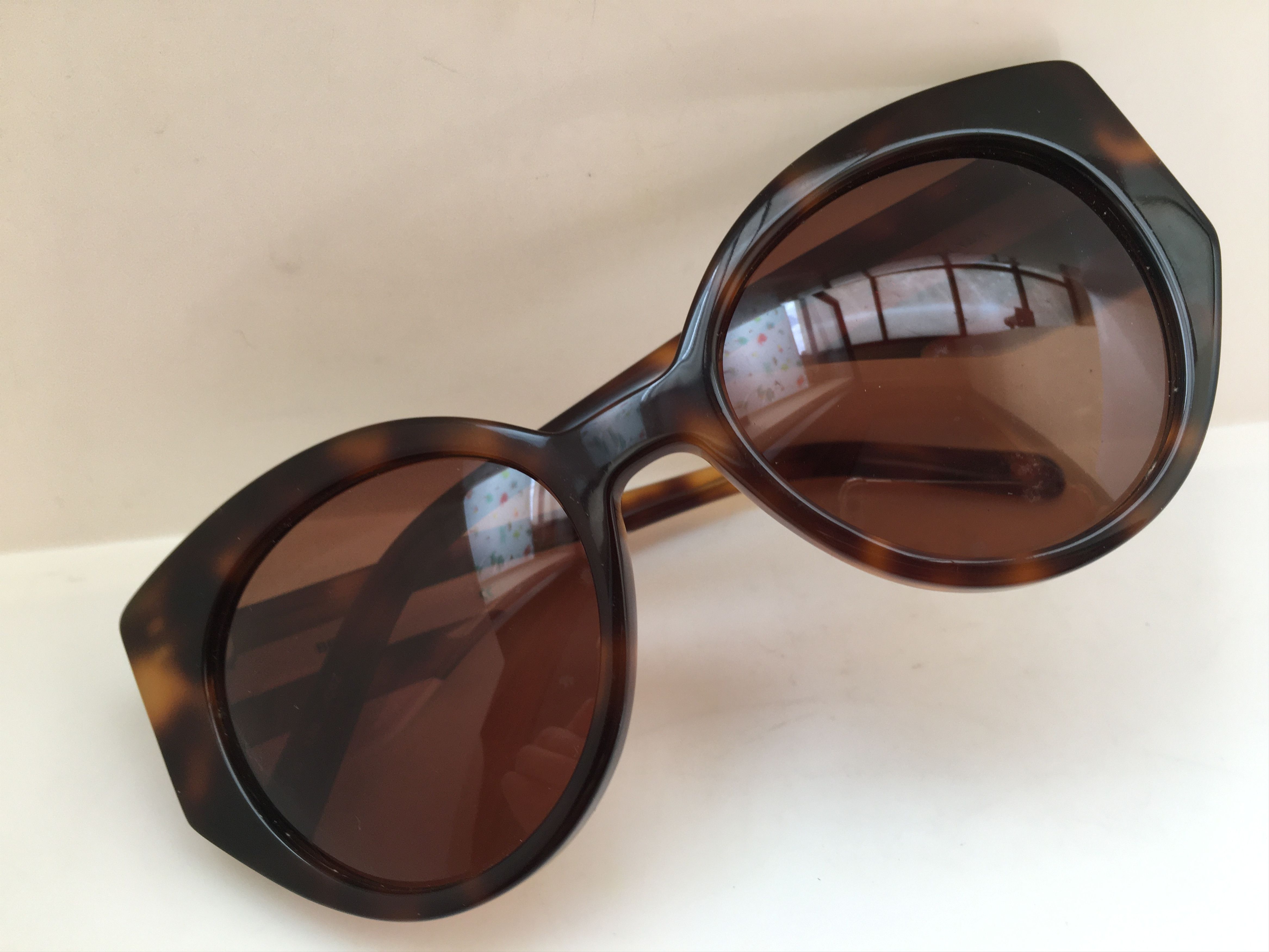 Other BRIGITTE JORDILABANDA Tortoise RUNWAY SHOW Sunglasses Size ONE SIZE - 5 Thumbnail