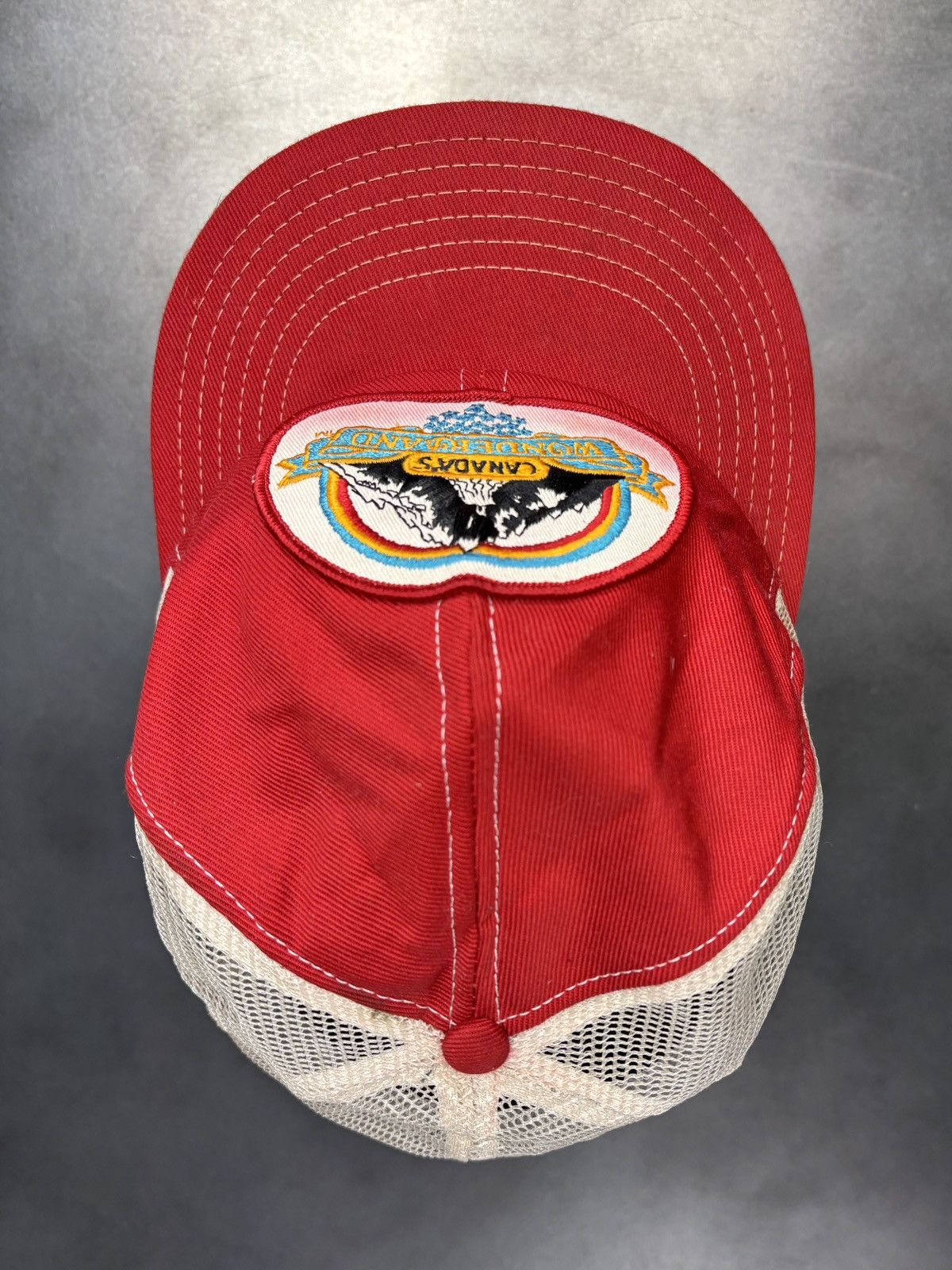 Vintage Vintage Trucker Hat Canadas Wonderland 1970s 1980s Mesh 80s Size ONE SIZE - 12 Thumbnail