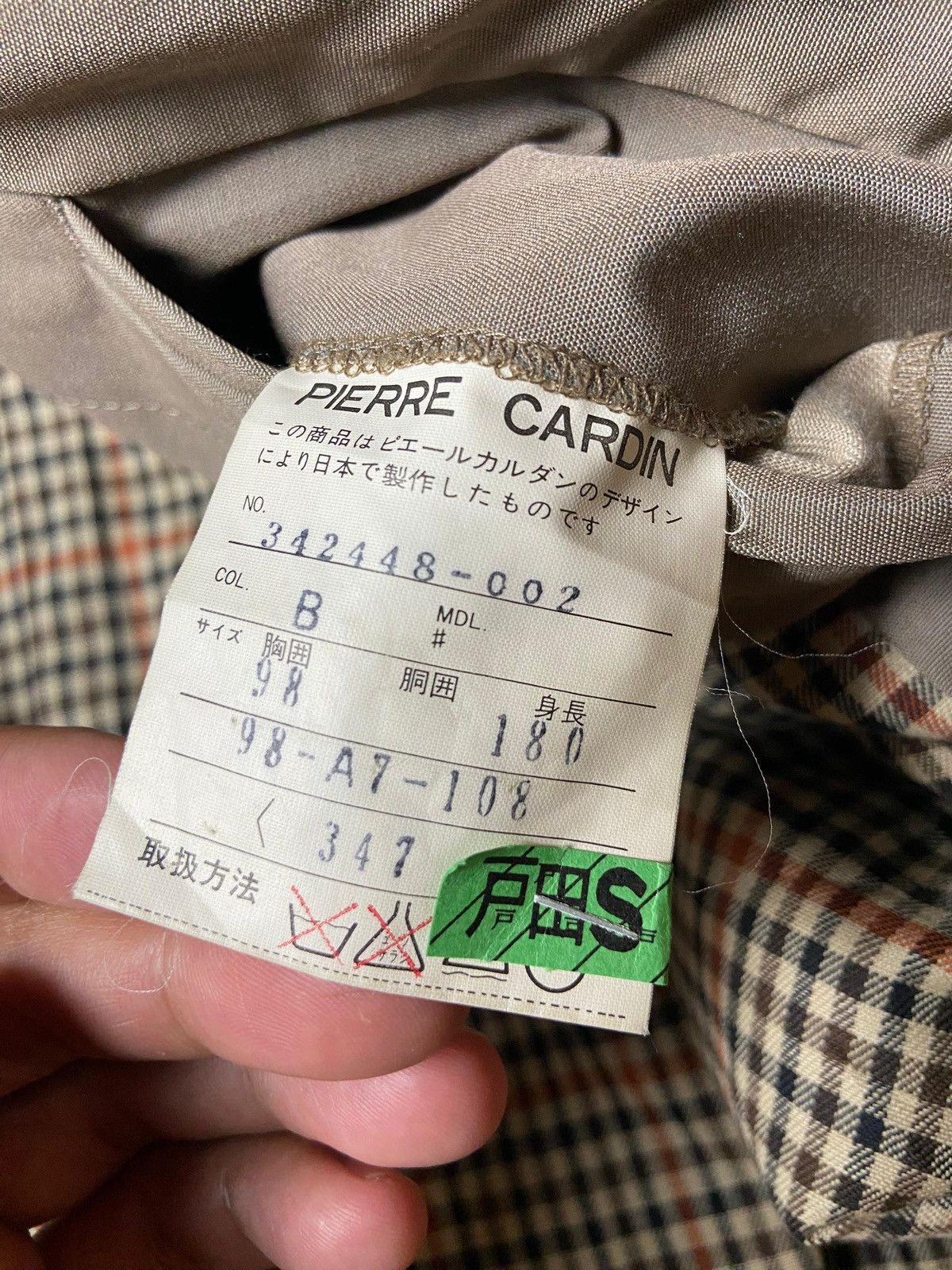 Designer × Pierre Cardin × Vintage Vintage Pierre Cardin Paris Long Coat (123) Size US S / EU 44-46 / 1 - 9 Thumbnail