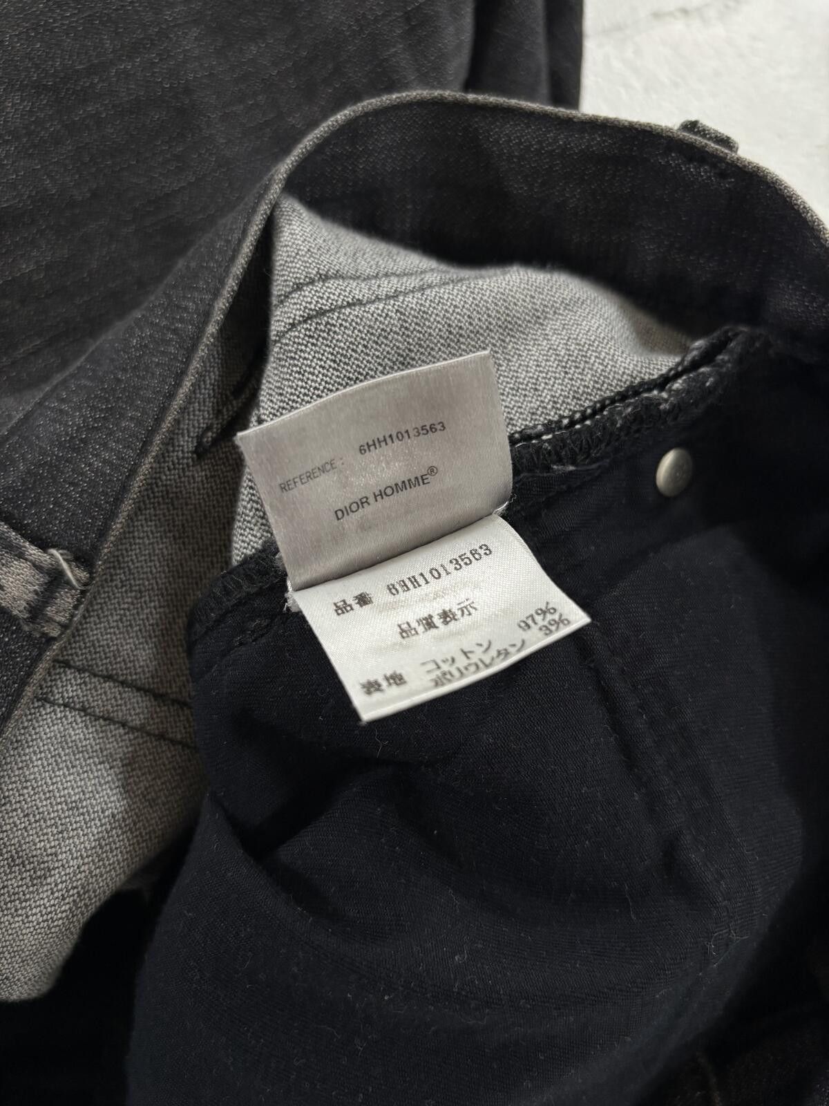 Other Dior Homme SS06 Washed Grey Denim Size US 30 / EU 46 - 8 Thumbnail
