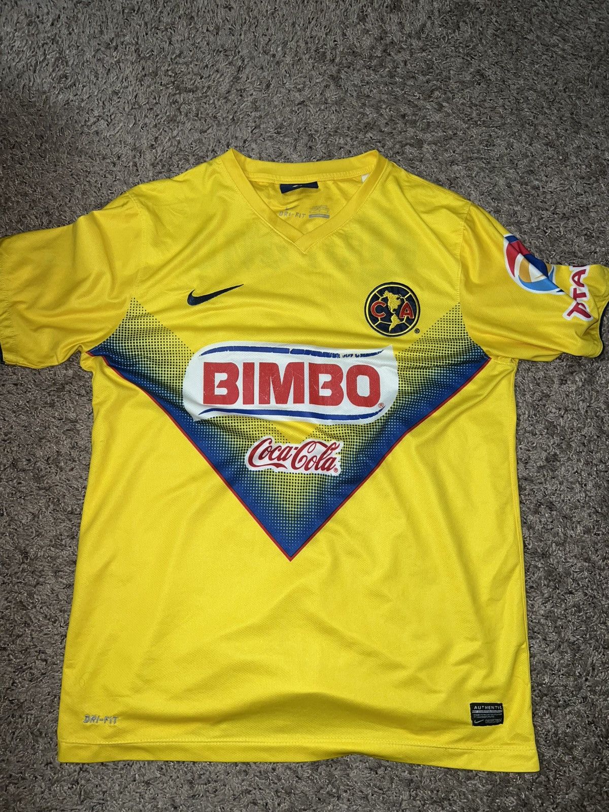 Nike Club America 2013 Home Jersey Size US M / EU 48-50 / 2 - 1 Thumbnail