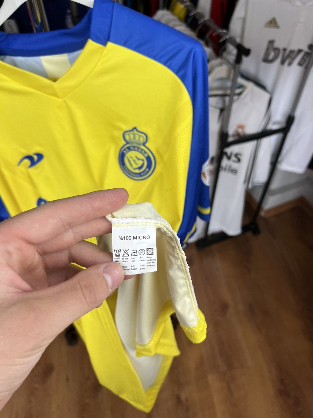 Other Jersey Duneus Al Nassr 2022/23 Ronaldo #7 Size US L / EU 52-54 / 3 - 9 Thumbnail
