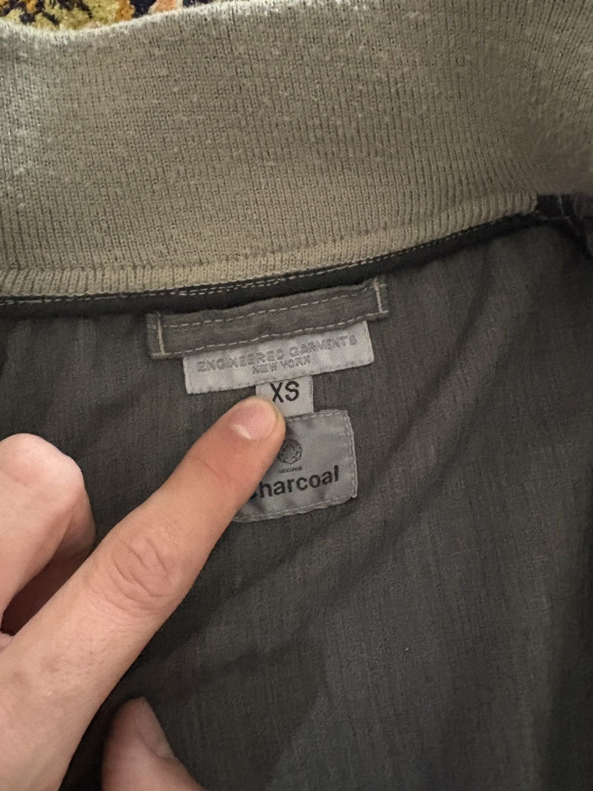 Engineered Garments UNUSED, ENGINEERED GARMENTS, Tanker Jacket, overdyed grey Size US XS / EU 42 / 0 - 4 Thumbnail