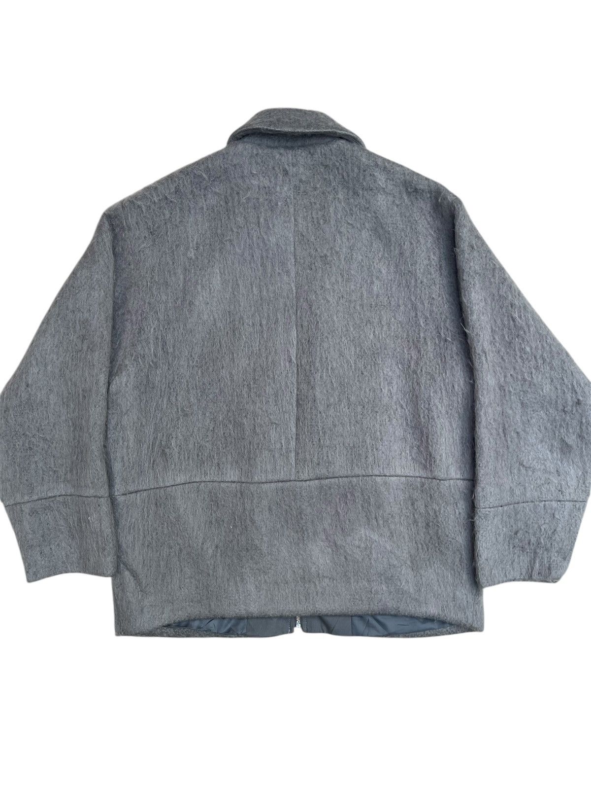 Issey Miyake Japanese Jeanasis Brushed Texture Zip-Up Jacket Size US L / EU 52-54 / 3 - 2 Thumbnail