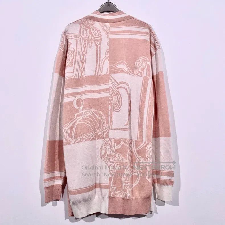Hermes Hermes SS24 Color Block V-neck Cardigan Size XS / US 0-2 / IT 36-38 - 2 Thumbnail