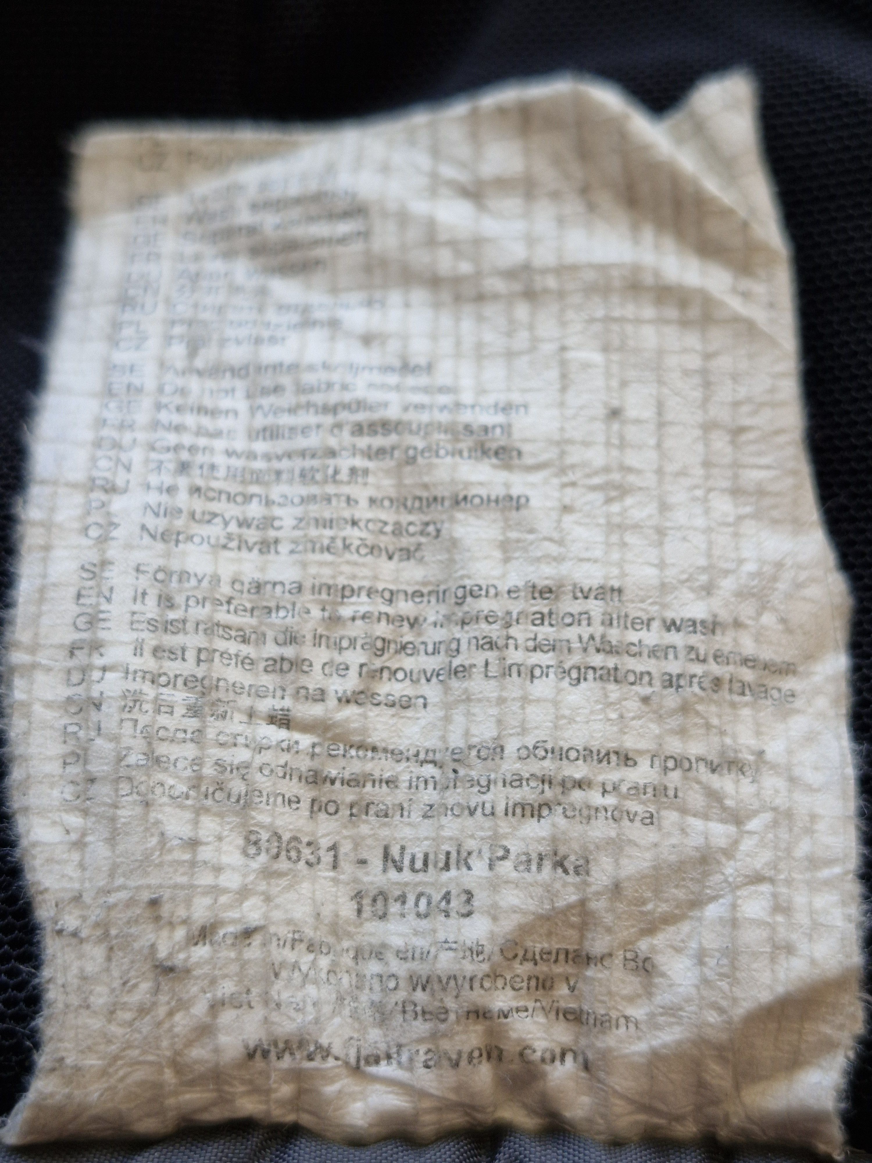 Fjallraven Women's Winter parka jacket Fjallraven Nuuk Parka Size S / US 4 / IT 40 - 9 Thumbnail