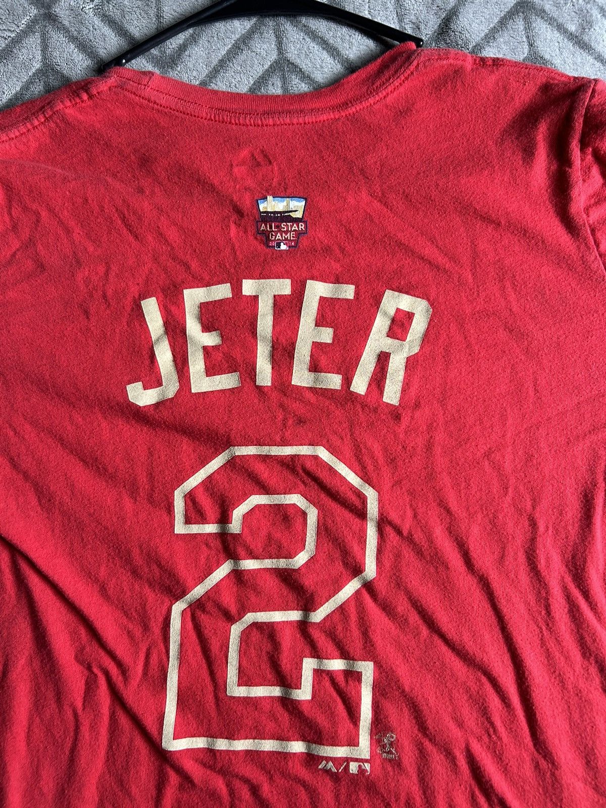 MLB × Majestic Majestic MLB 2014 Derek Jeter American All Star Game T-Shirt Size US XS / EU 42 / 0 - 2 Thumbnail
