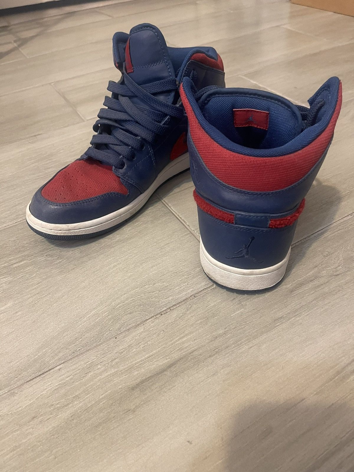 Jordan Brand Nike Air Jordan 1 French Blue Phat 2009 Premier Size US 10.5 / EU 43-44 - 3 Thumbnail