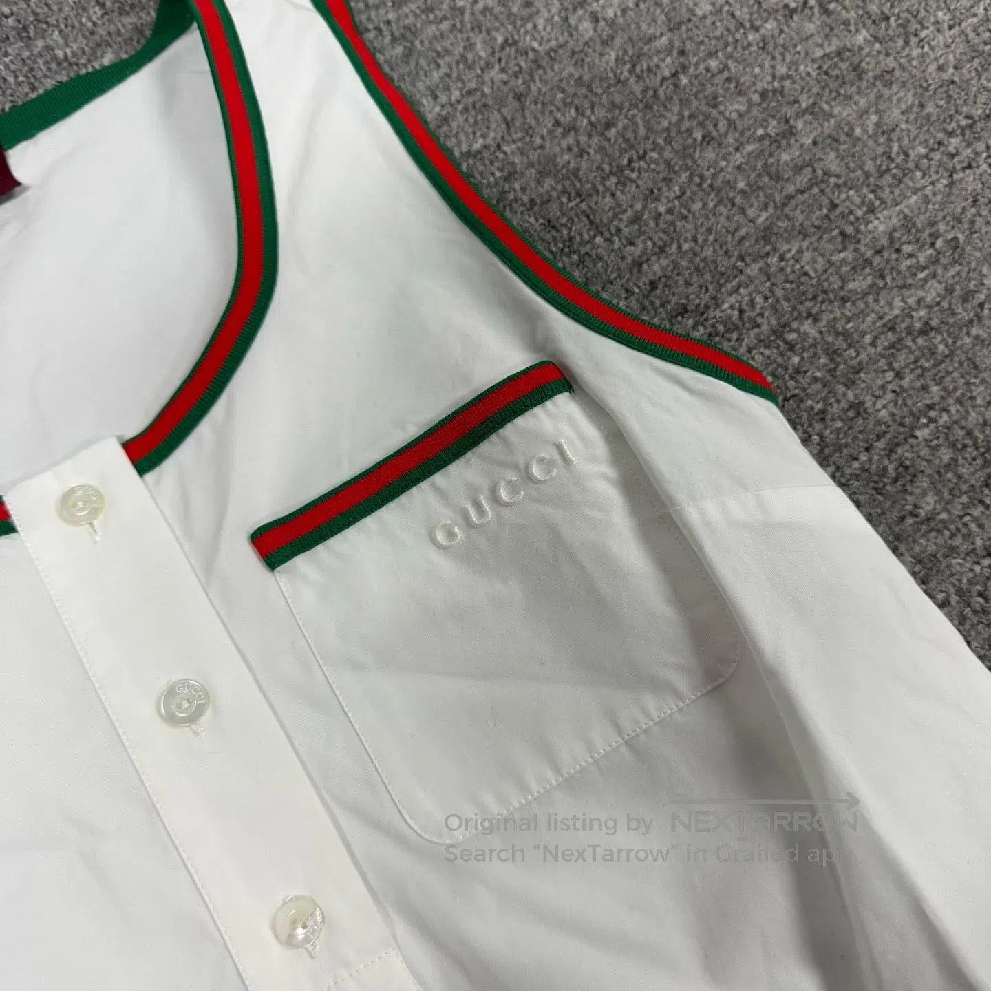 Gucci Guicci Red and green striped vest skirt| Size S / US 4 / IT 40 - 6 Thumbnail