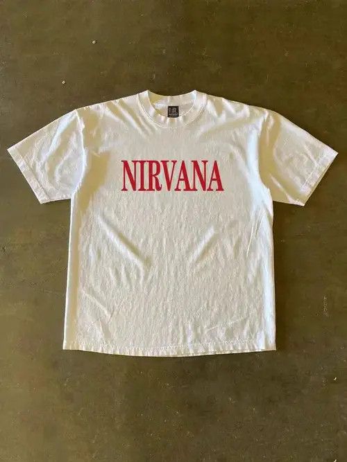 VIBE Kusuno x Hada Loose Letter Print Short Sleeve T Shirt White Size US XL / EU 56 / 4 - 6 Thumbnail
