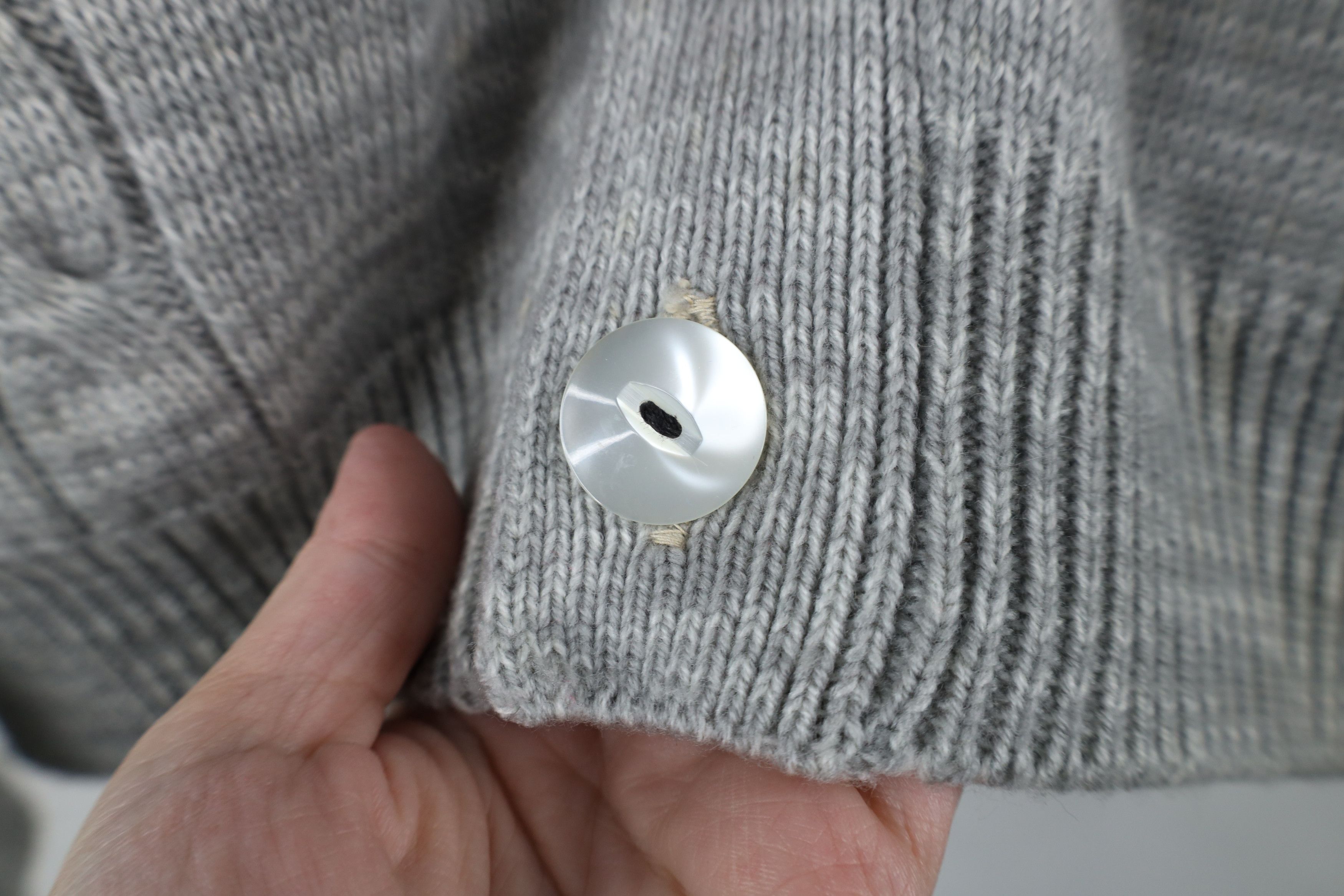 Vintage Vintage 50s 60s Rockabilly Cat Eye Button Cardigan Sweater Size US M / EU 48-50 / 2 - 7 Thumbnail