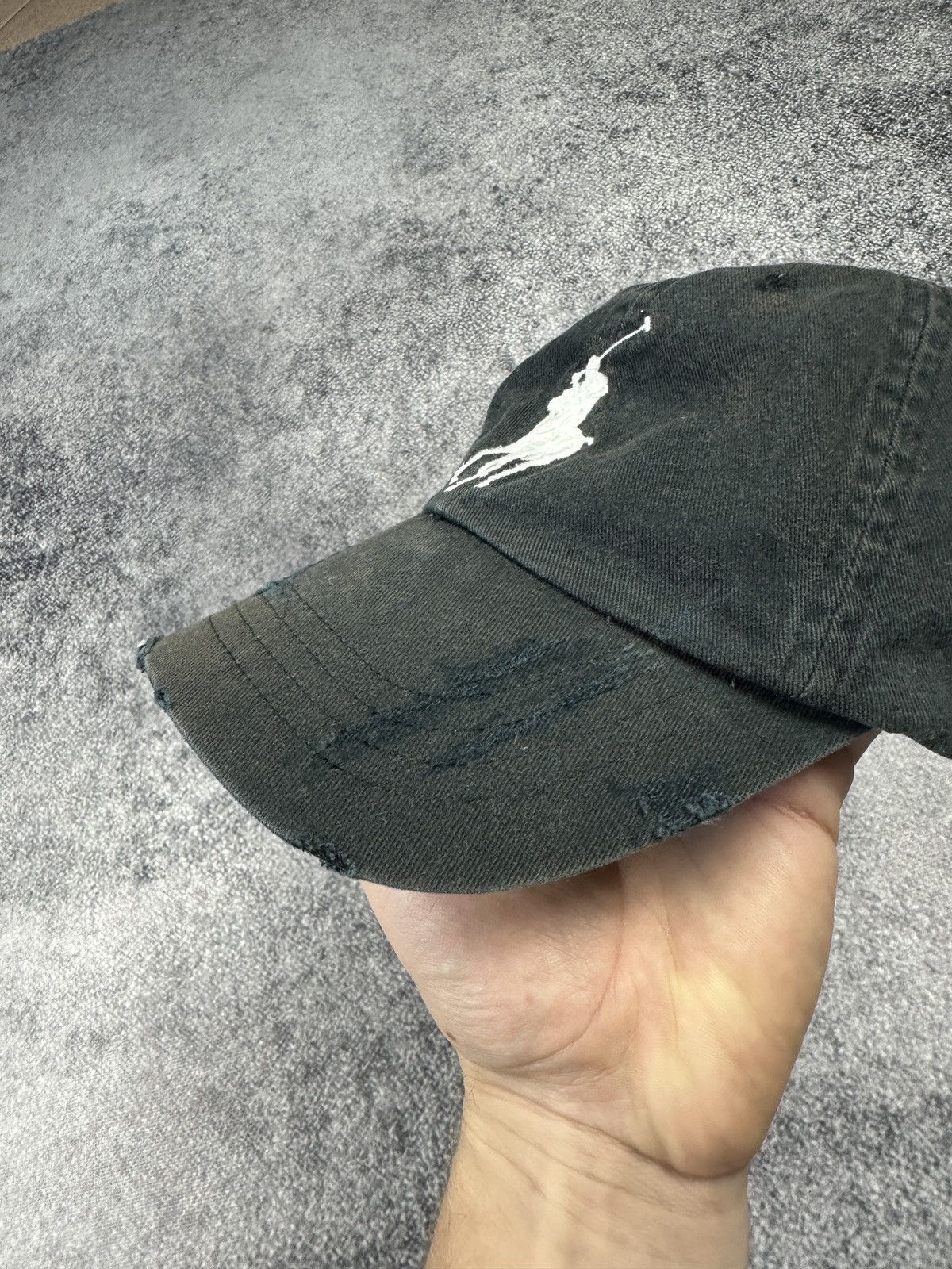 Polo Ralph Lauren Vintage Polo Ralph Lauren Black Cap Avant Garde USA 90s logo Size ONE SIZE - 4 Thumbnail