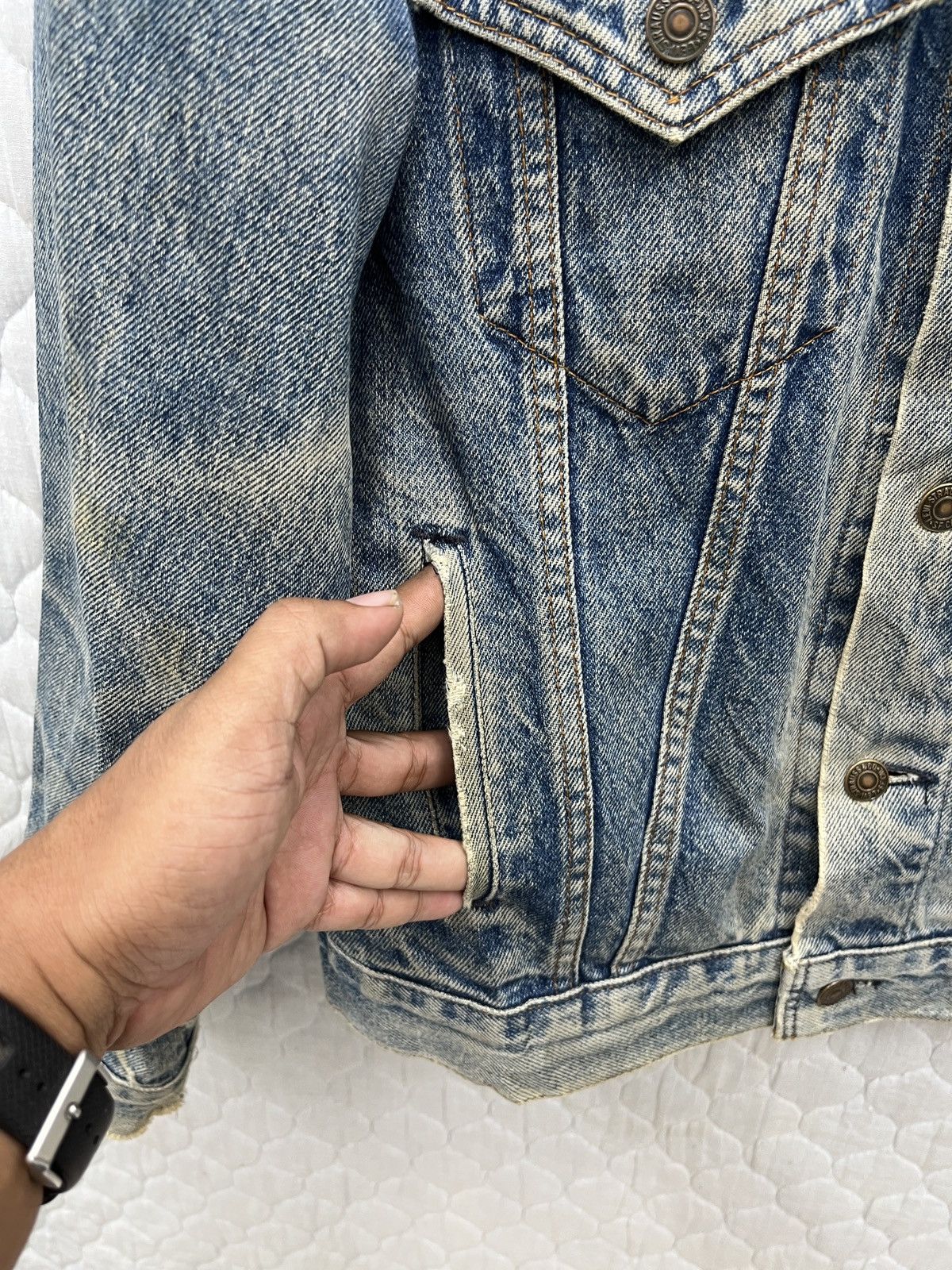 Levi's 🔥🔥🔥STEALS VINTAGE LEVIS TRUCKER JACKET Size US S / EU 44-46 / 1 - 11 Thumbnail