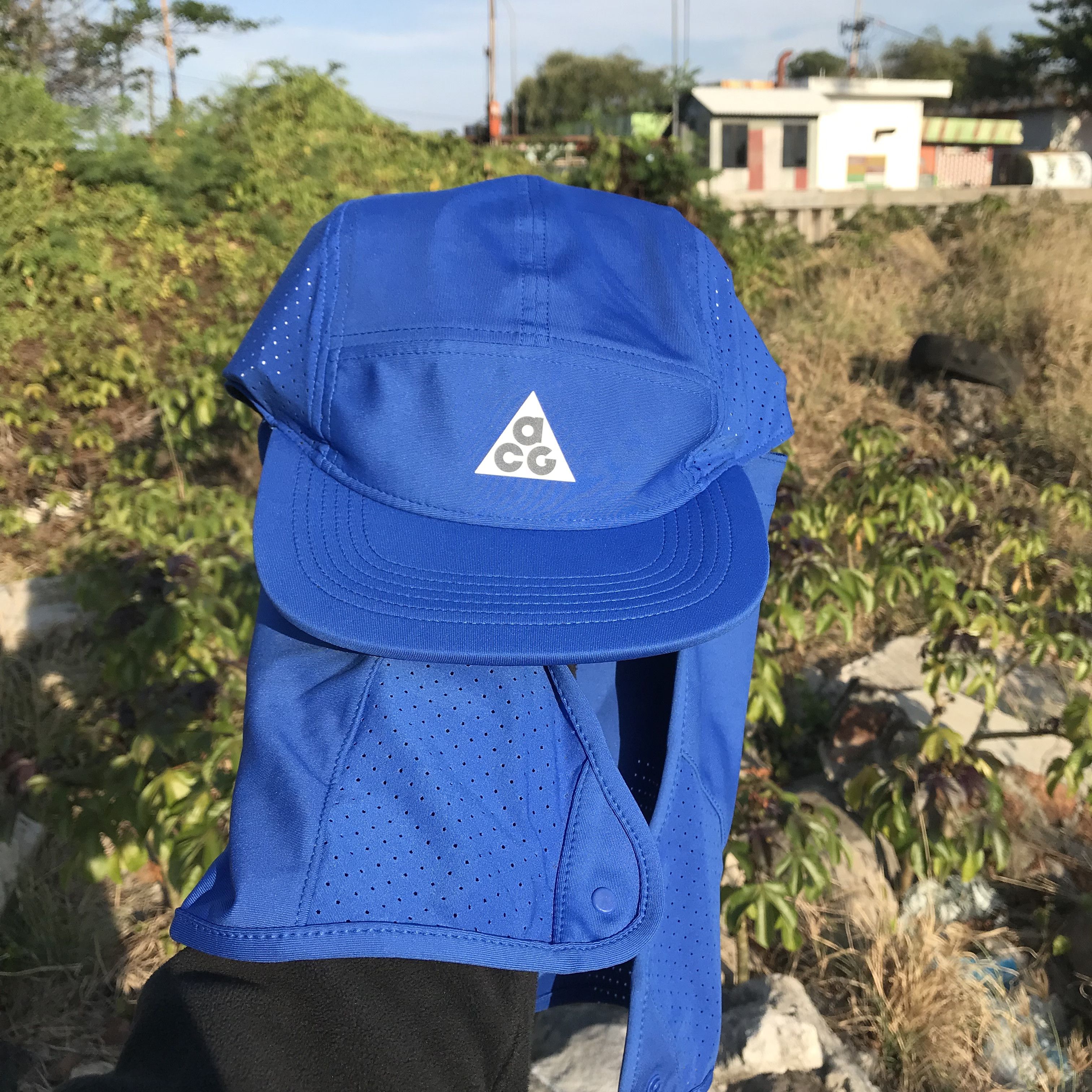 Nike ACG NIKE ACG U FLY CAP US AB ACG CAPE blue running jogging M-L Size ONE SIZE - 2 Thumbnail