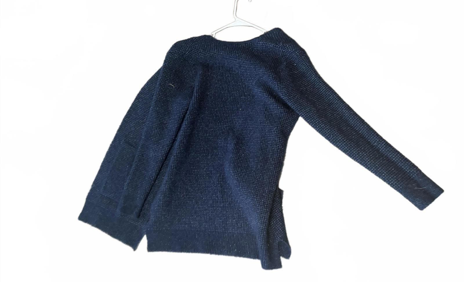 Other Time and Tru Navy Blue Knit Cardigan Sweater Size Small Size S / US 4 / IT 40 - 6 Thumbnail