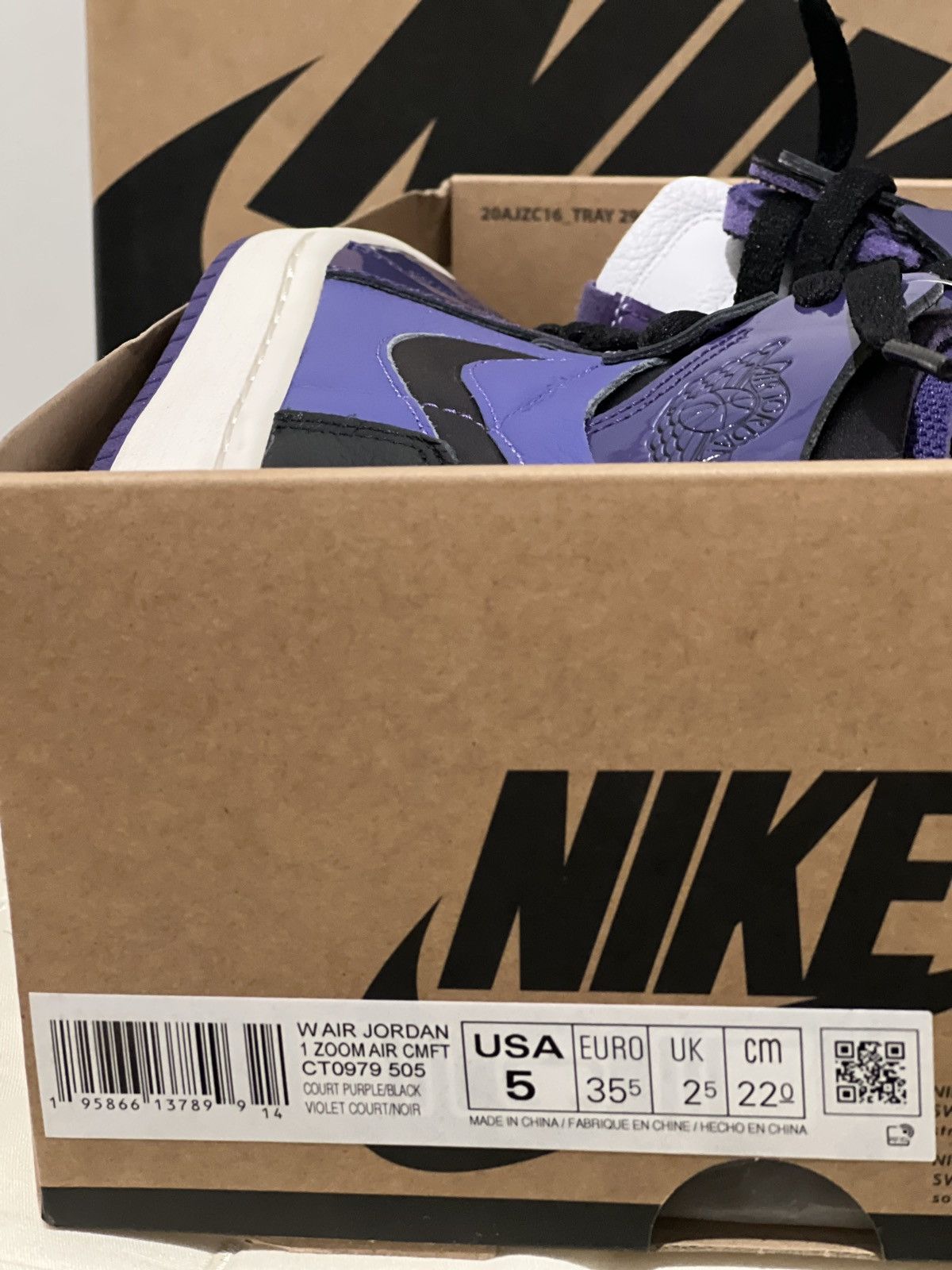 Jordan Brand Air Jordan 1 Zoom Air Size US 5 / IT 35 - 7 Thumbnail