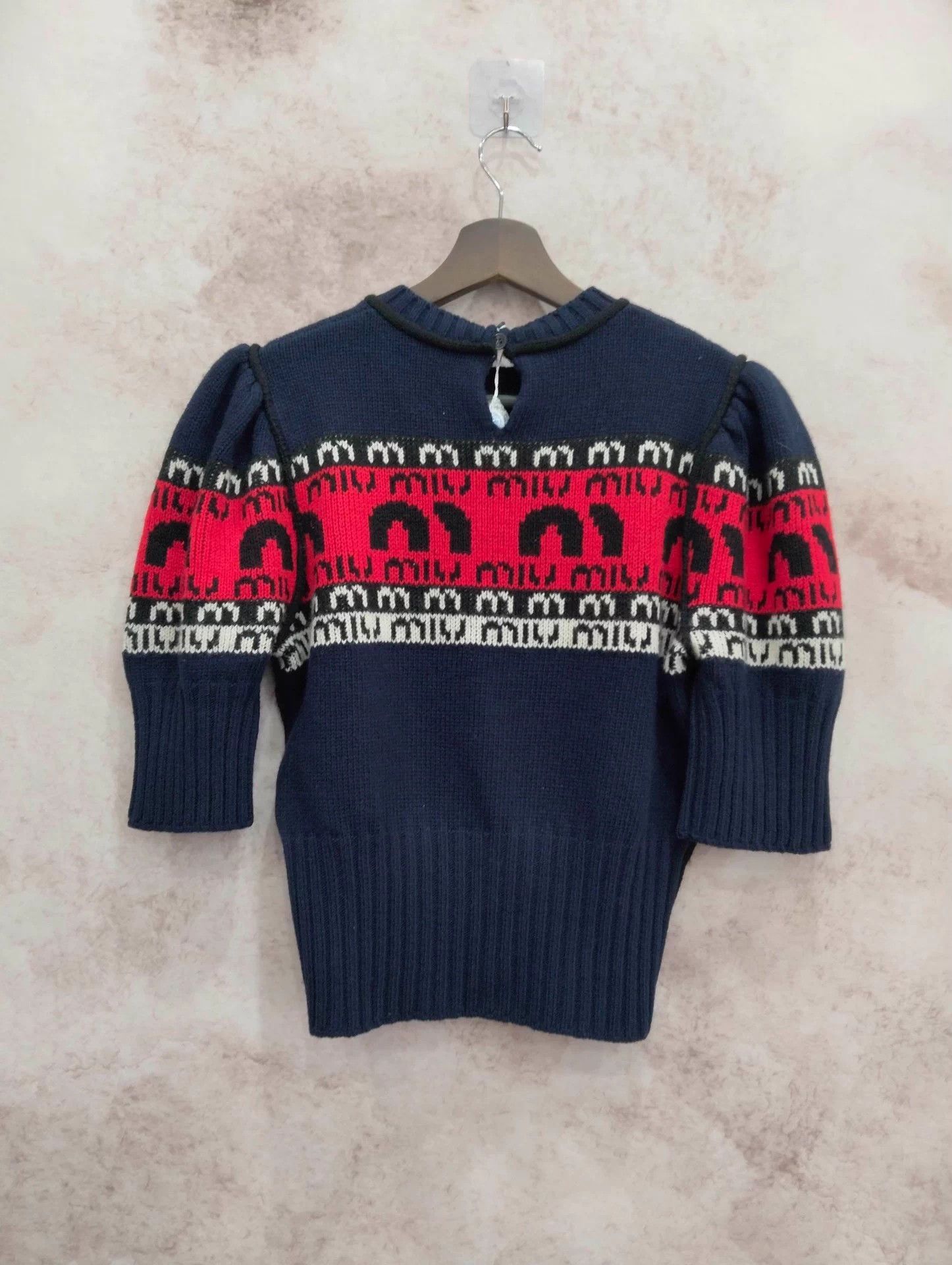 Miu Miu MIUMIU knit short-sleeve 40 Size S / US 4 / IT 40 - 2 Thumbnail