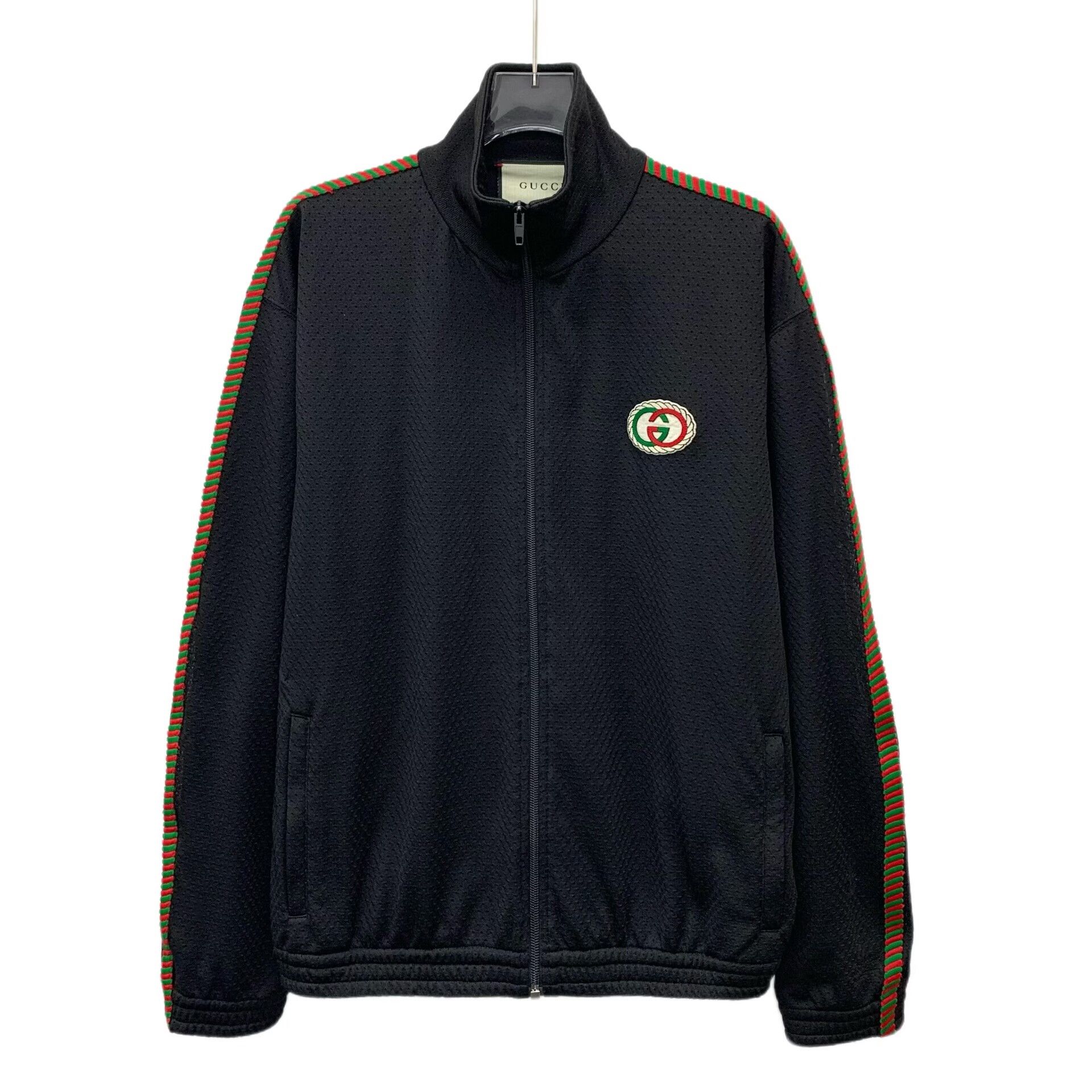 Gucci Gucci Logo Embroidery Web Stripe Track Jacket Size S Size US S / EU 44-46 / 1 - 1 Thumbnail