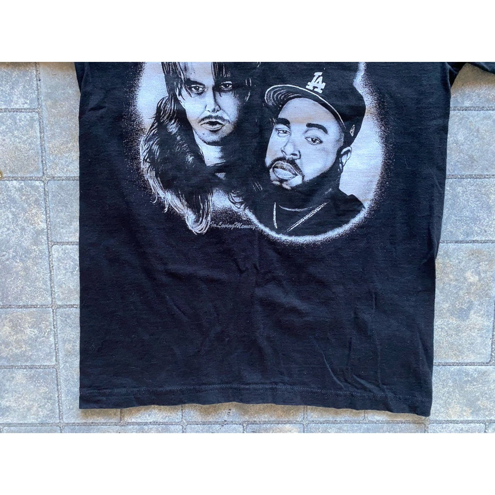 Hanes VINTAGE Hanes Beefy-T Shirt Mens S Black Xavier Wulf Bones Eddy Baker Loving Memory Tour Size US S / EU 44-46 / 1 - 5 Thumbnail
