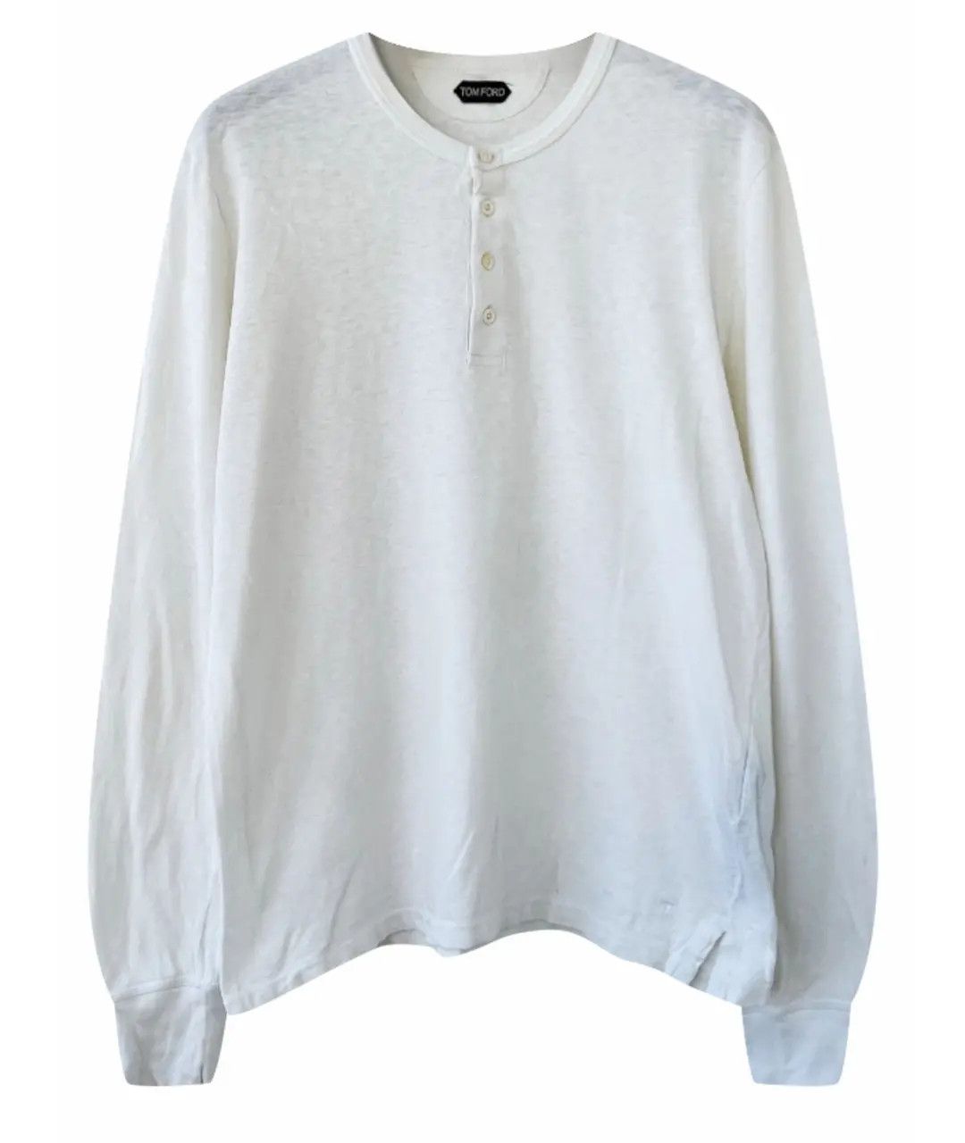 Image of Tom Ford Longsleeve 56 in White, Men's (Size XL)