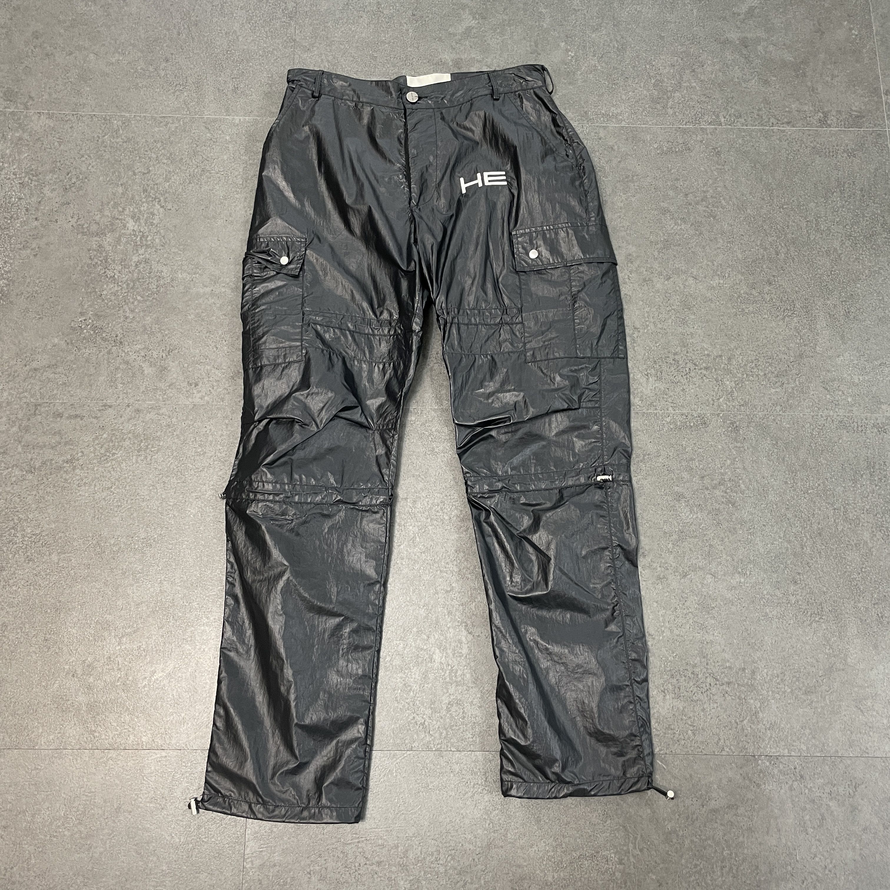 Heliot Emil *Final Drop* 18FW Heliot Emil Nylon Cargo Pants Size US 32 / EU 48 - 1 Thumbnail
