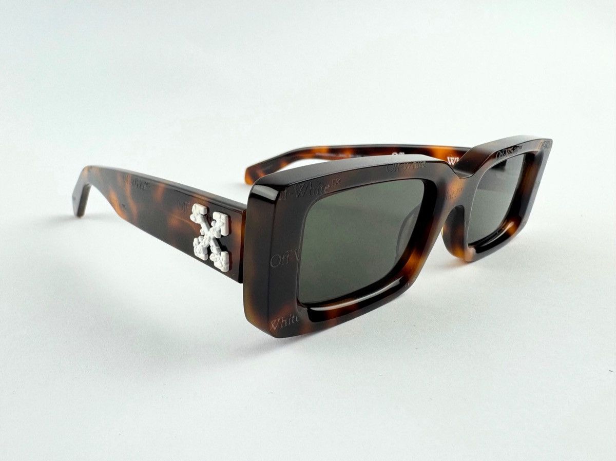 Off-White OFF WHITE TURTOISE ARTHUR SUNGLASSES Size ONE SIZE - 3 Thumbnail