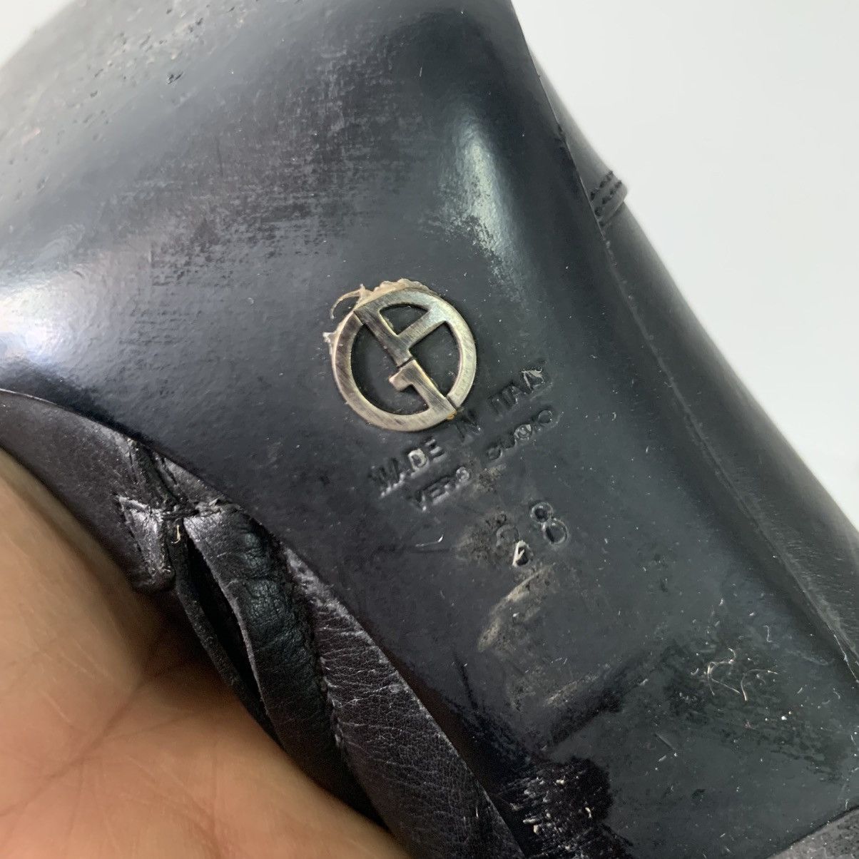 Giorgio Armani Giorgio Armani Leather Shoes Size US 8 / IT 38 - 9 Thumbnail