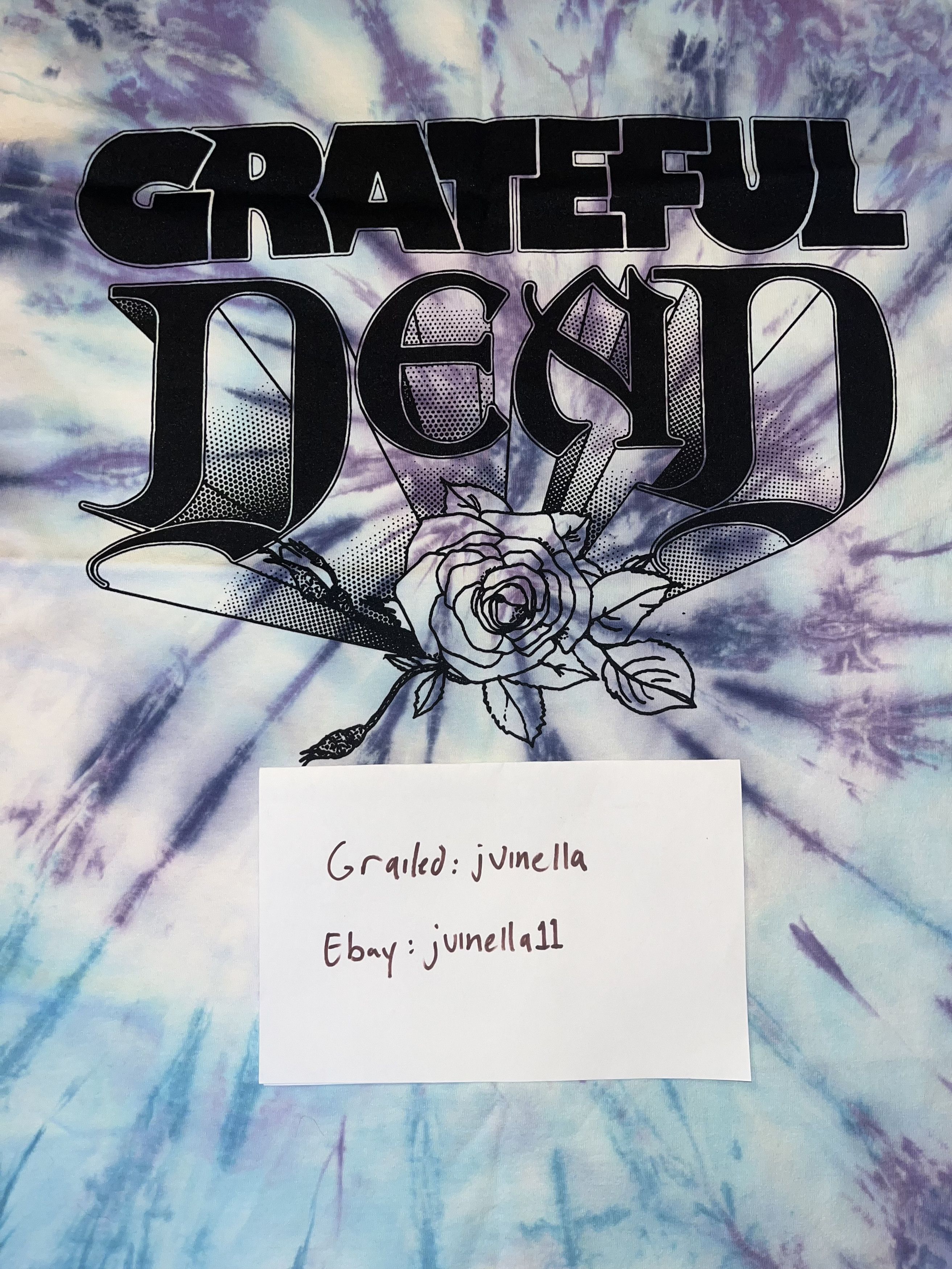 Grateful Dead × Online Ceramics Online ceramics Grateful Dead tee size L brand new tie dye Size US L / EU 52-54 / 3 - 4 Thumbnail