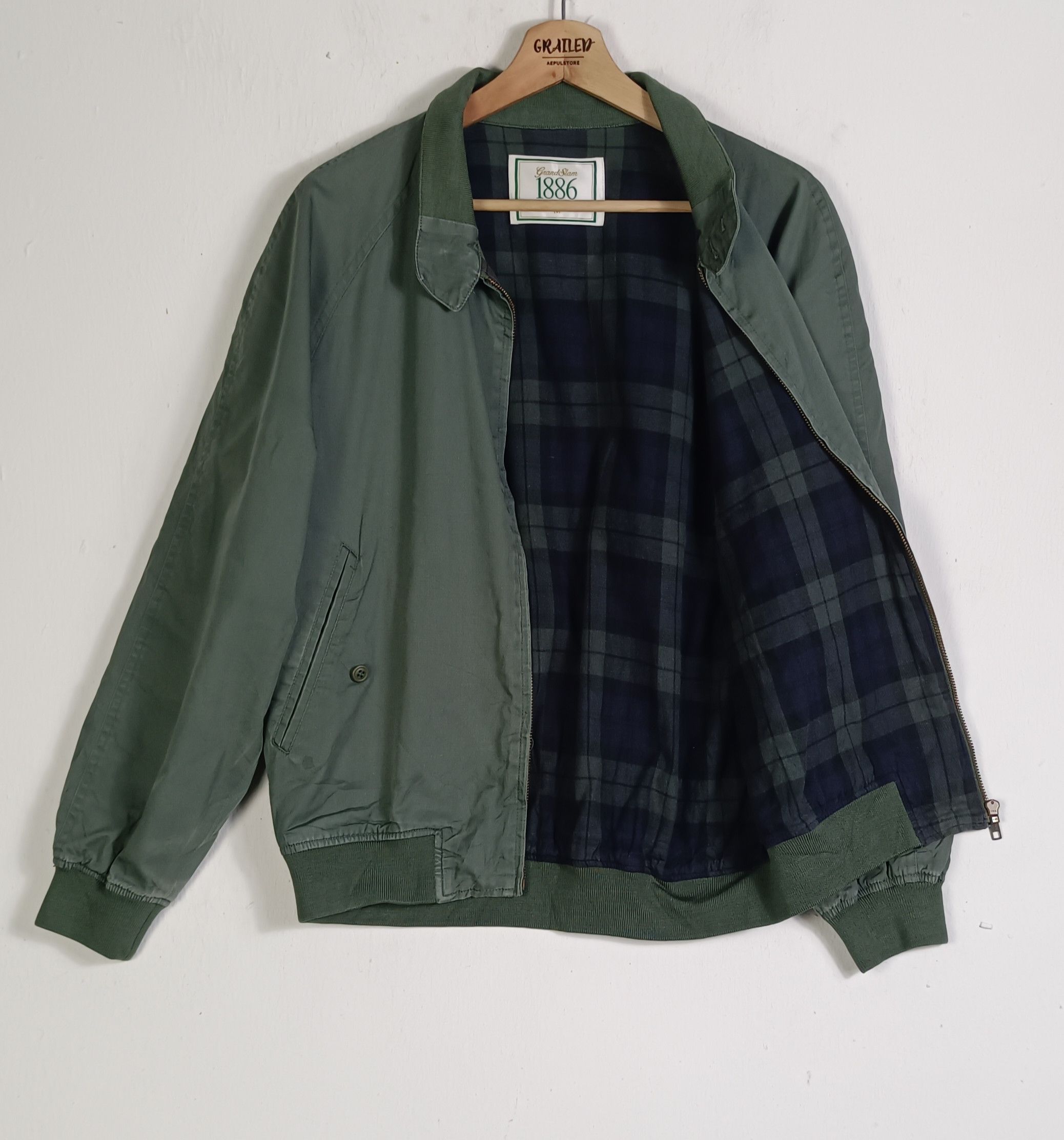 Grand Slam Vintage Mungsingwear Grandslam Bomber Jacket Size US M / EU 48-50 / 2 - 2 Thumbnail