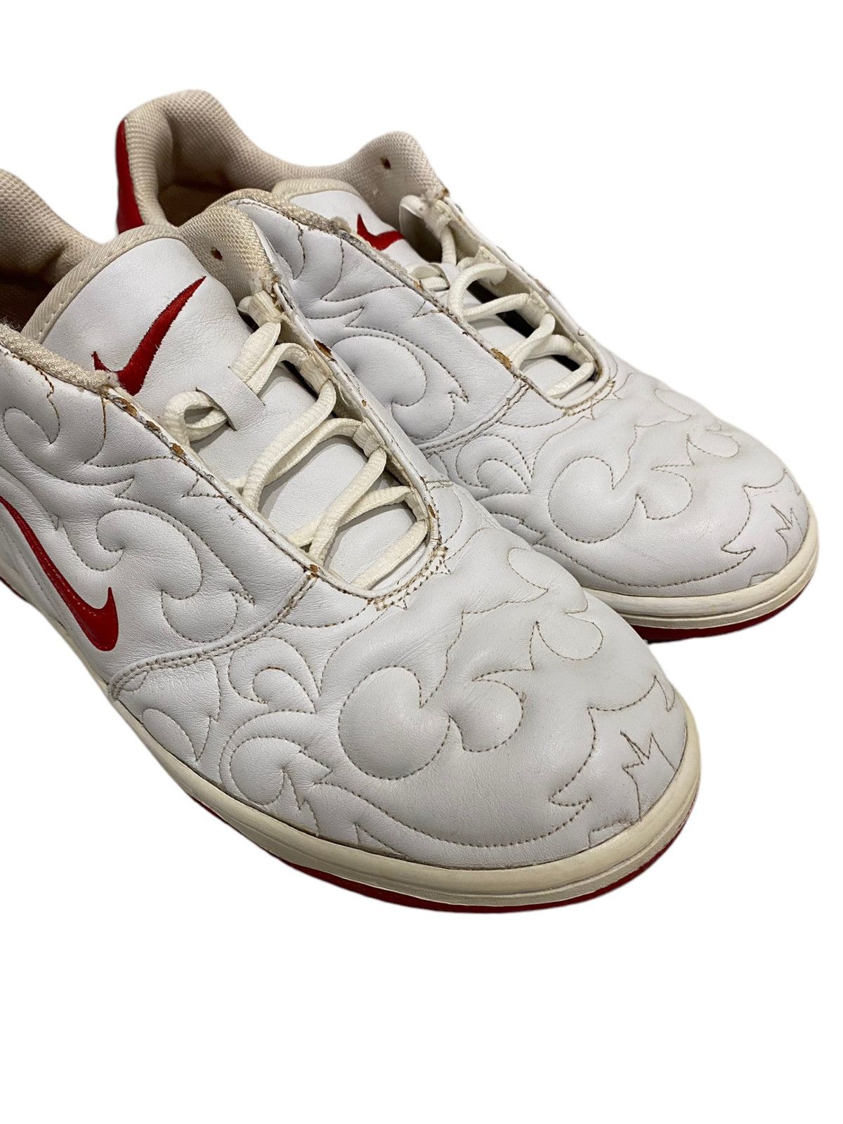 Nike Nike Dunk Low Campu 2005 White/Red Size US 10 / EU 43 - 7 Thumbnail