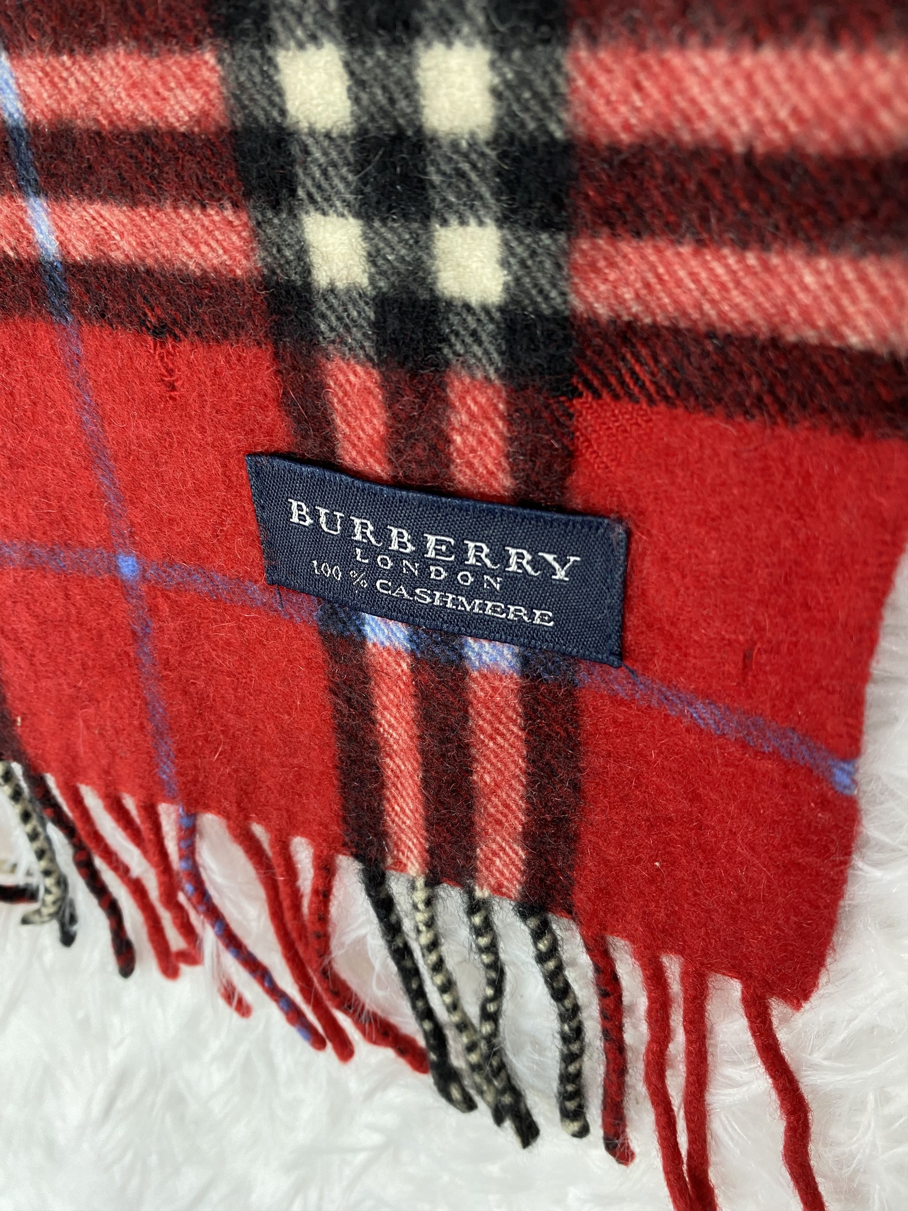 Burberry Vintage Burberry Scarf / Muffler Neckwear PM0003 Size ONE SIZE - 2 Thumbnail