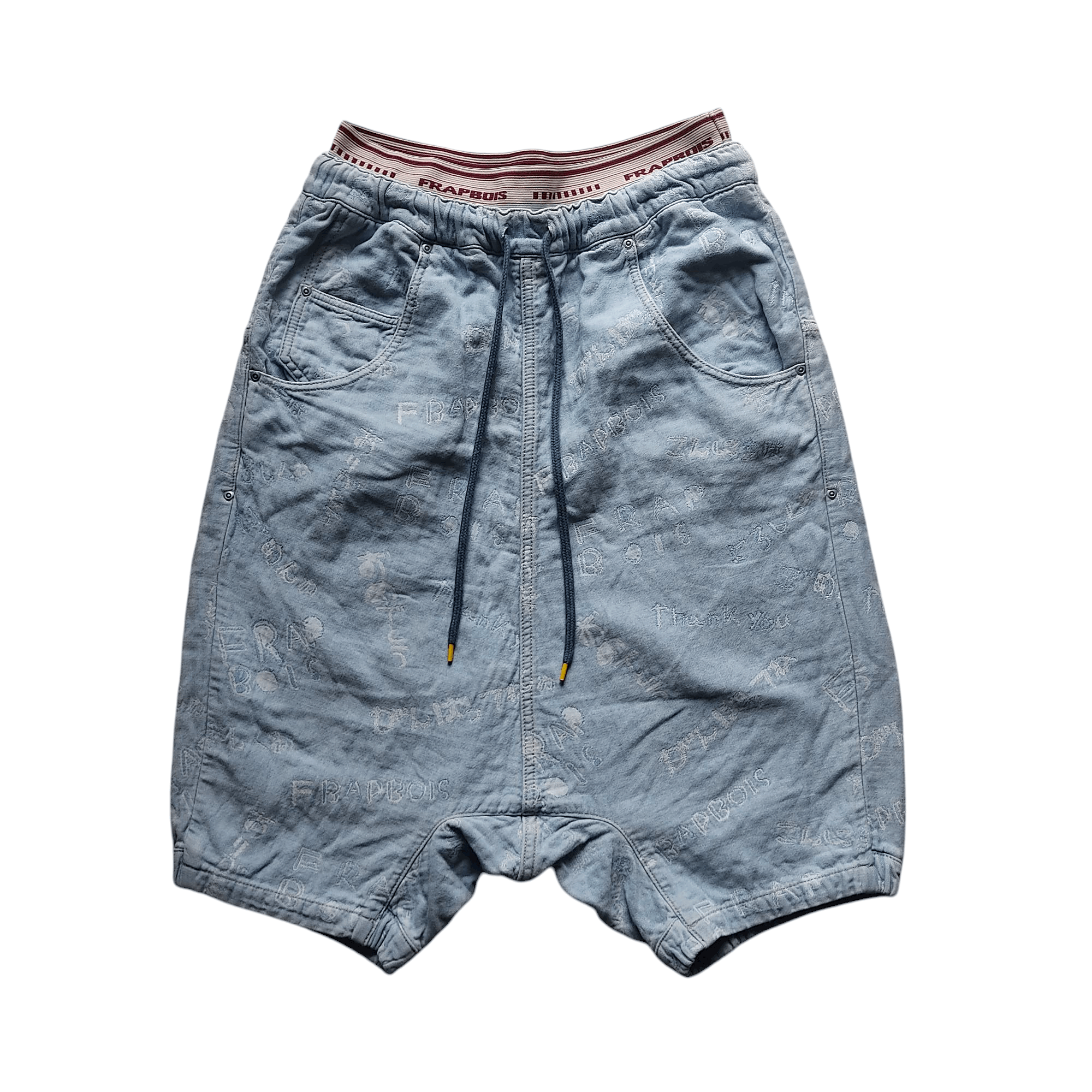 Frapbois × Issey Miyake Frapbois Jacquard Drop Crotch Saruel Pants Size US 30 / EU 46 - 1 Thumbnail