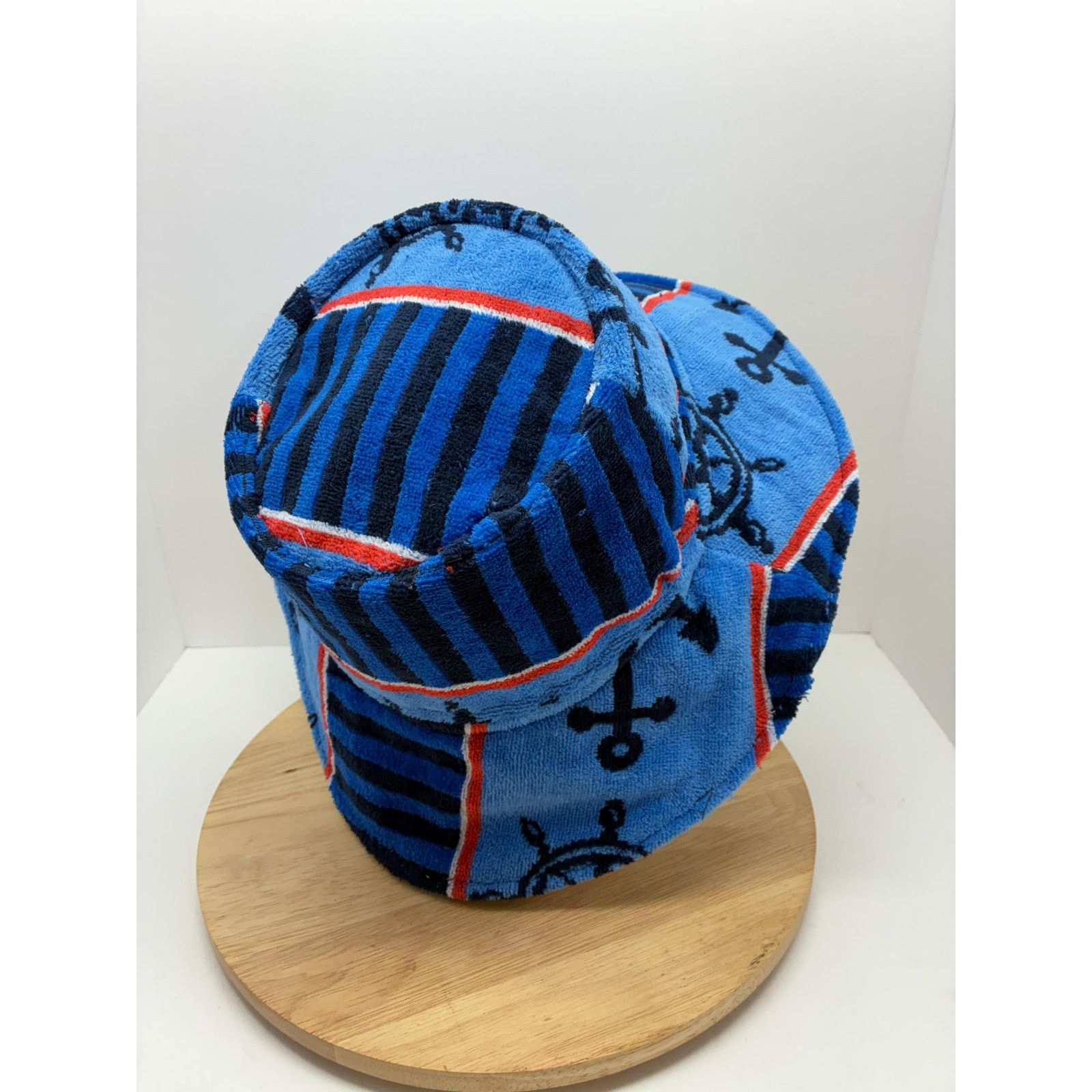 Other Upcycled Bucket Hat, Nautical Summer Hat, Soft, Packable, Size ONE SIZE - 9 Thumbnail