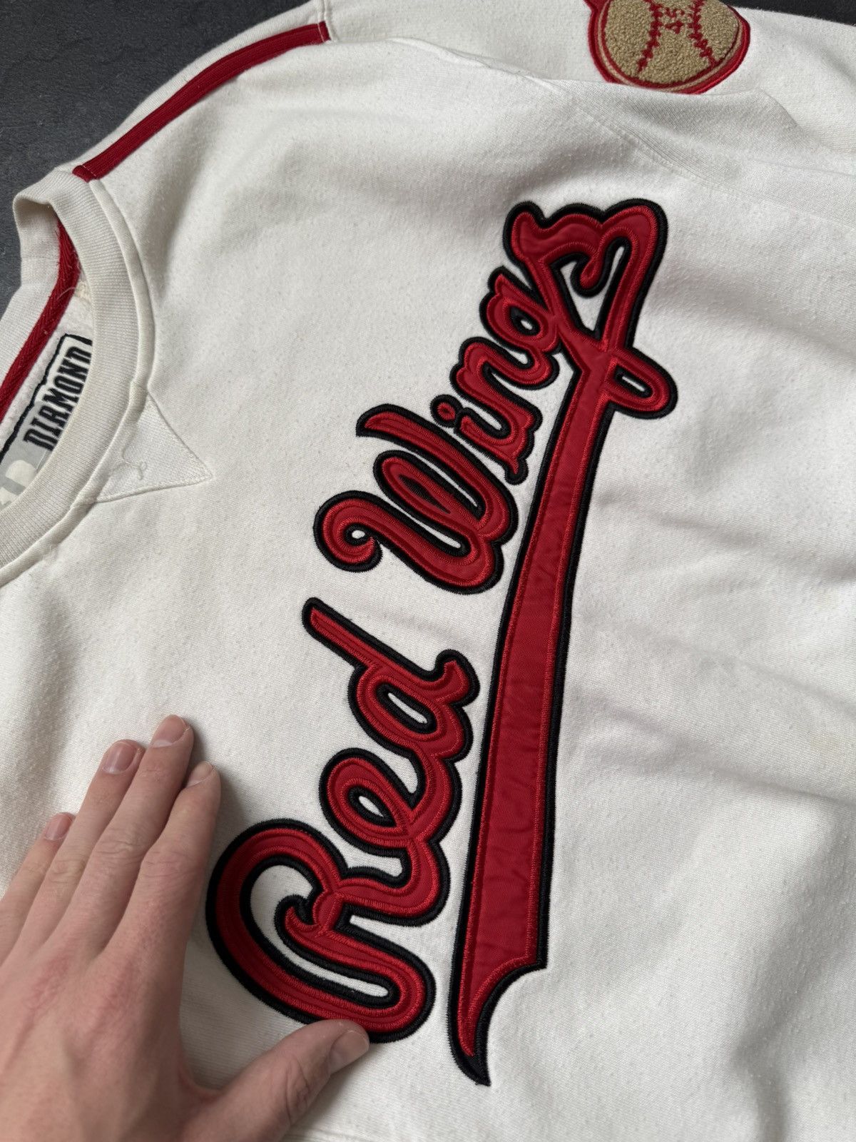 Russell Athletic × Vintage Vintage red wings Russell sweatshirt Size US XS / EU 42 / 0 - 6 Thumbnail