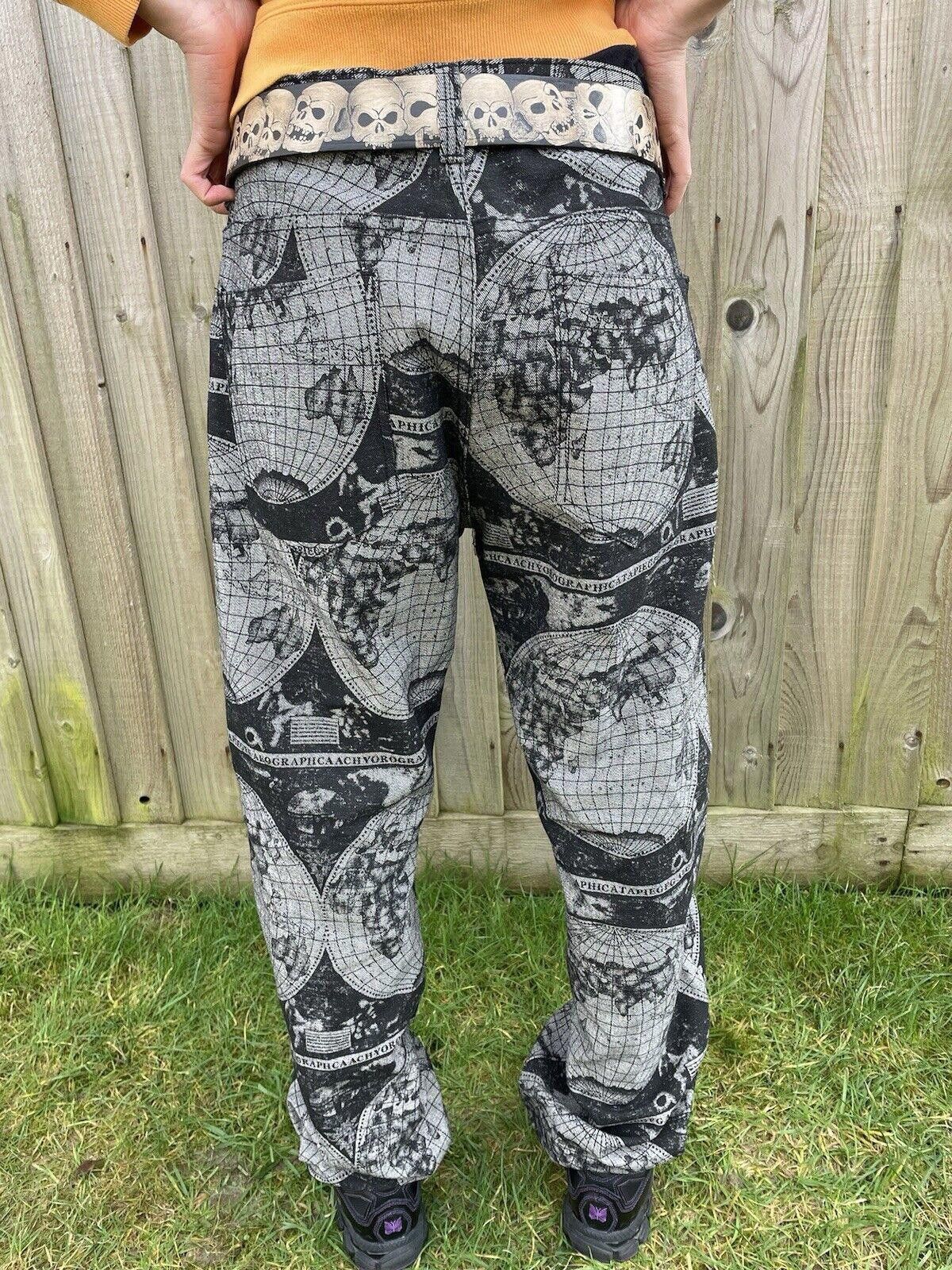 Designer Vintage Graphic Streetwear Y2K W38 L30 Size US 38 / EU 54 - 3 Thumbnail
