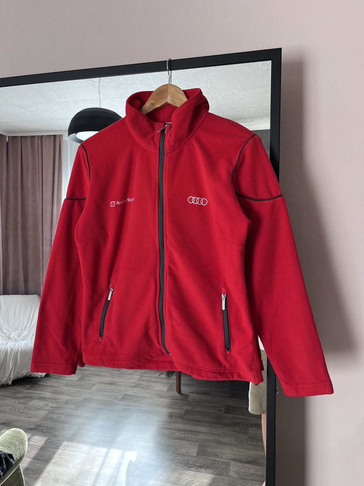 Audi Audi Sport Fleece Zip Jacket Red Size US S / EU 44-46 / 1 - 1 Thumbnail