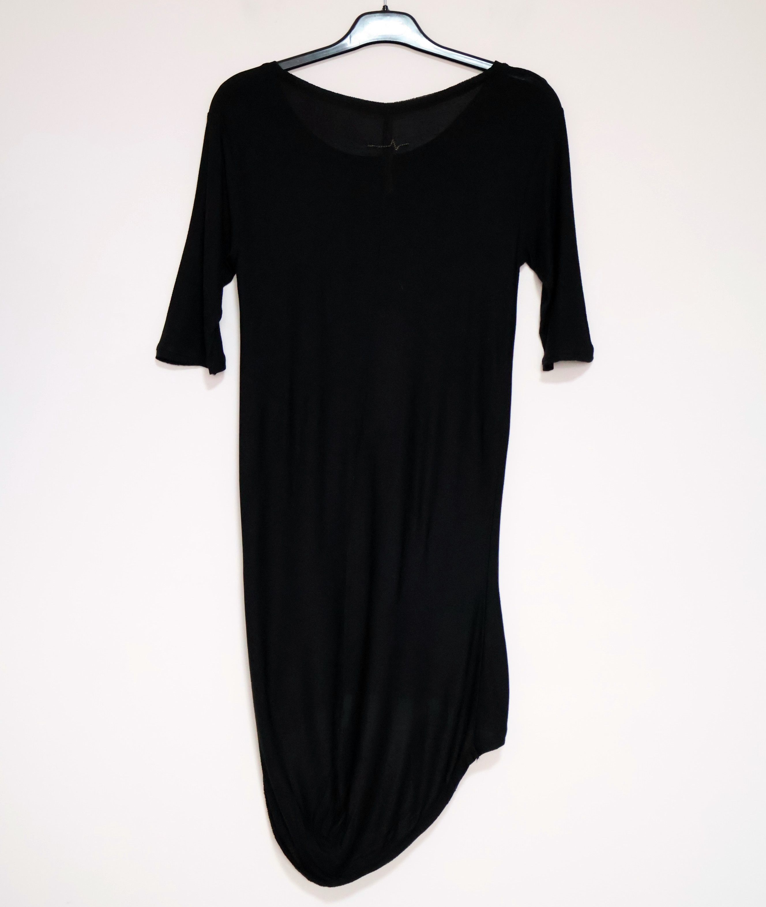 First Aid To The Injured First Aid to the Injured Black Asymmetric Longline Tee NWT Size US XS / EU 42 / 0 - 3 Thumbnail