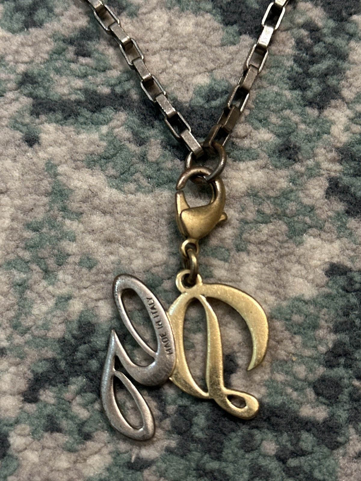 Dolce & Gabbana Vintage Dolce & Gabbana D&G 2 Way Leather Logo Necklace Size ONE SIZE - 13 Thumbnail
